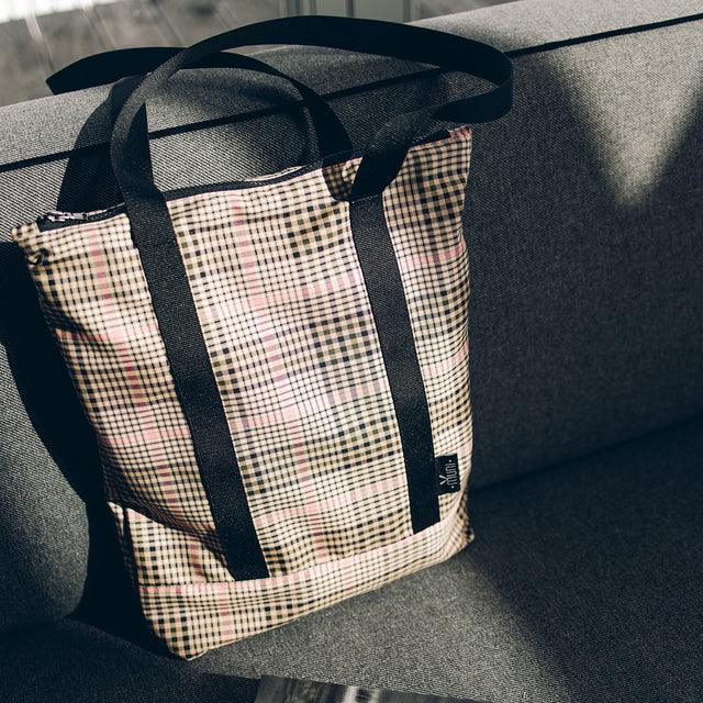 Tartan Tote Bag - ROODS PROJECT