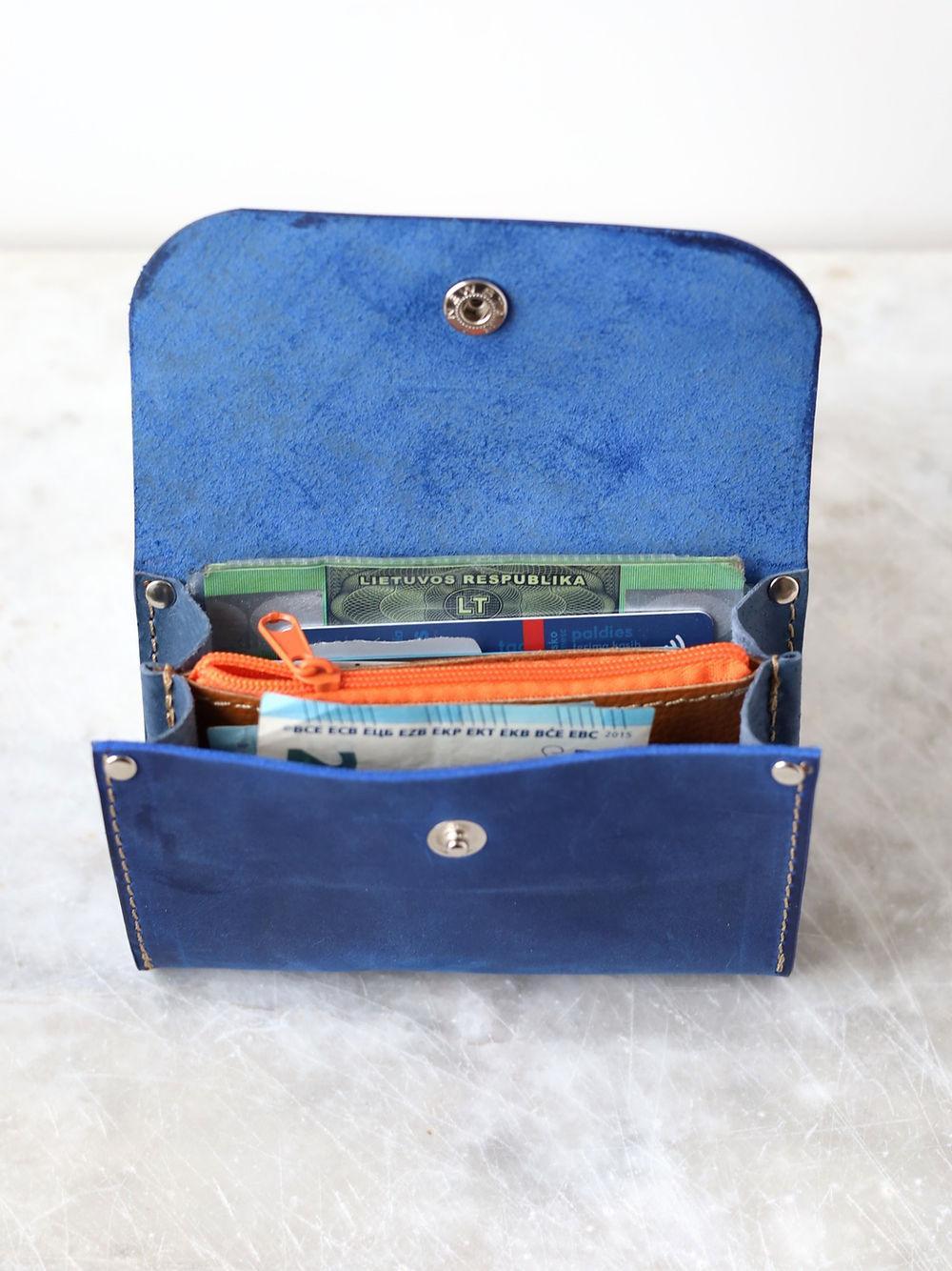 FRIDAY Wallet - Blue - ROODS PROJECT