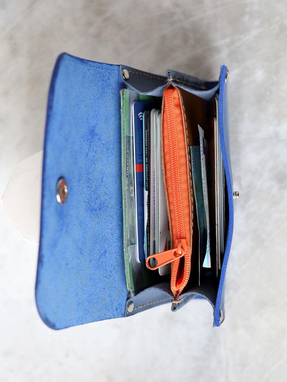 FRIDAY Wallet - Blue - ROODS PROJECT