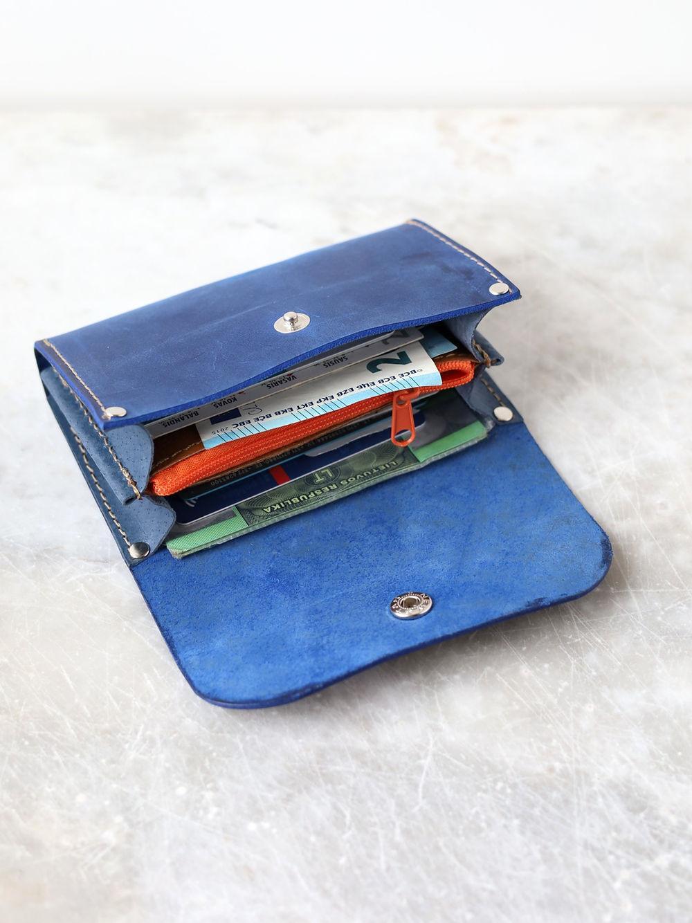 FRIDAY Wallet - Blue - ROODS PROJECT
