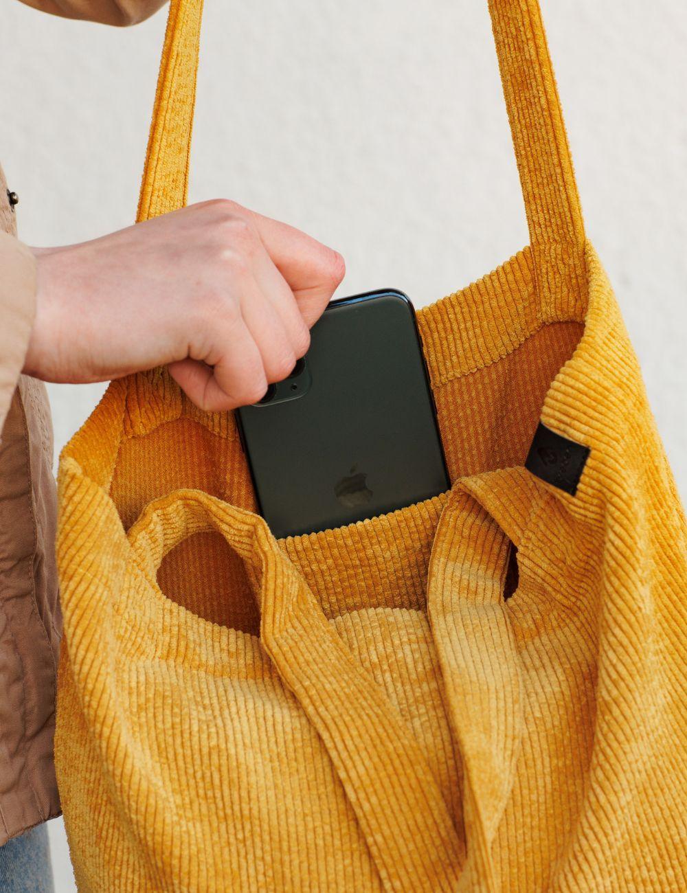 Corduroy Tote Bag CRISTI - ROODS PROJECT