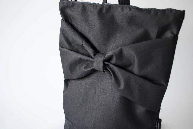 Waterproof Backpack - Black Bow Large - ROODS PROJECT