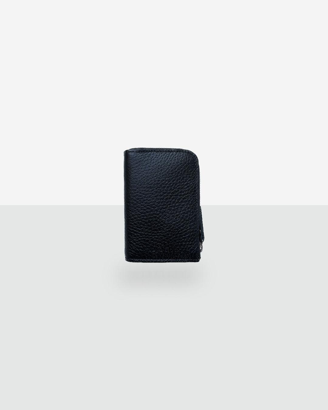 Classic Leather Wallet MACA - Black - ROODS PROJECT