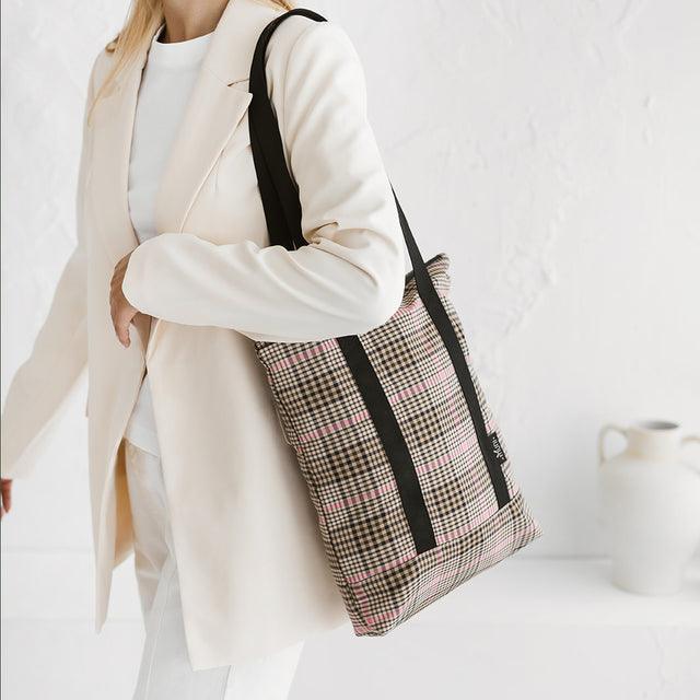 Tartan Tote Bag - ROODS PROJECT