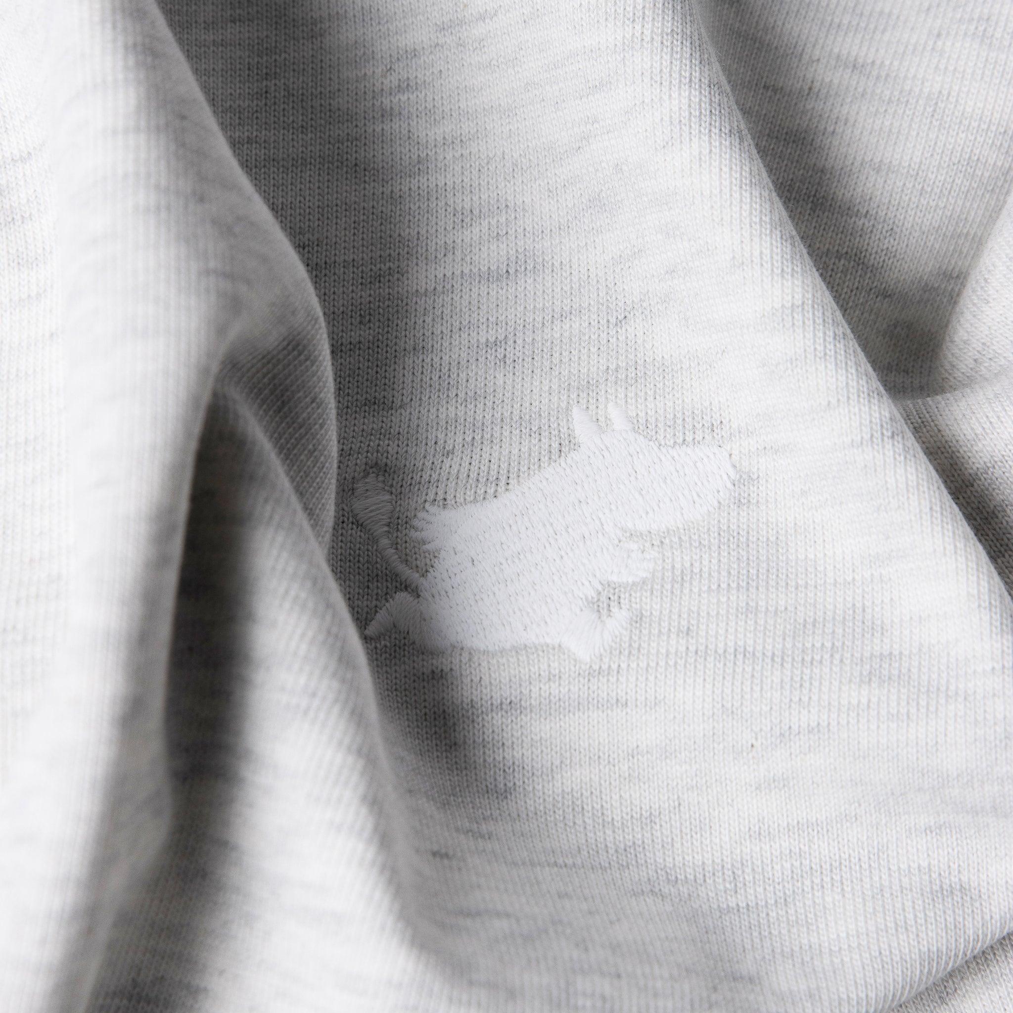 Moomin Classics Heavy T-Shirt - Melange Grey - ROODS PROJECT