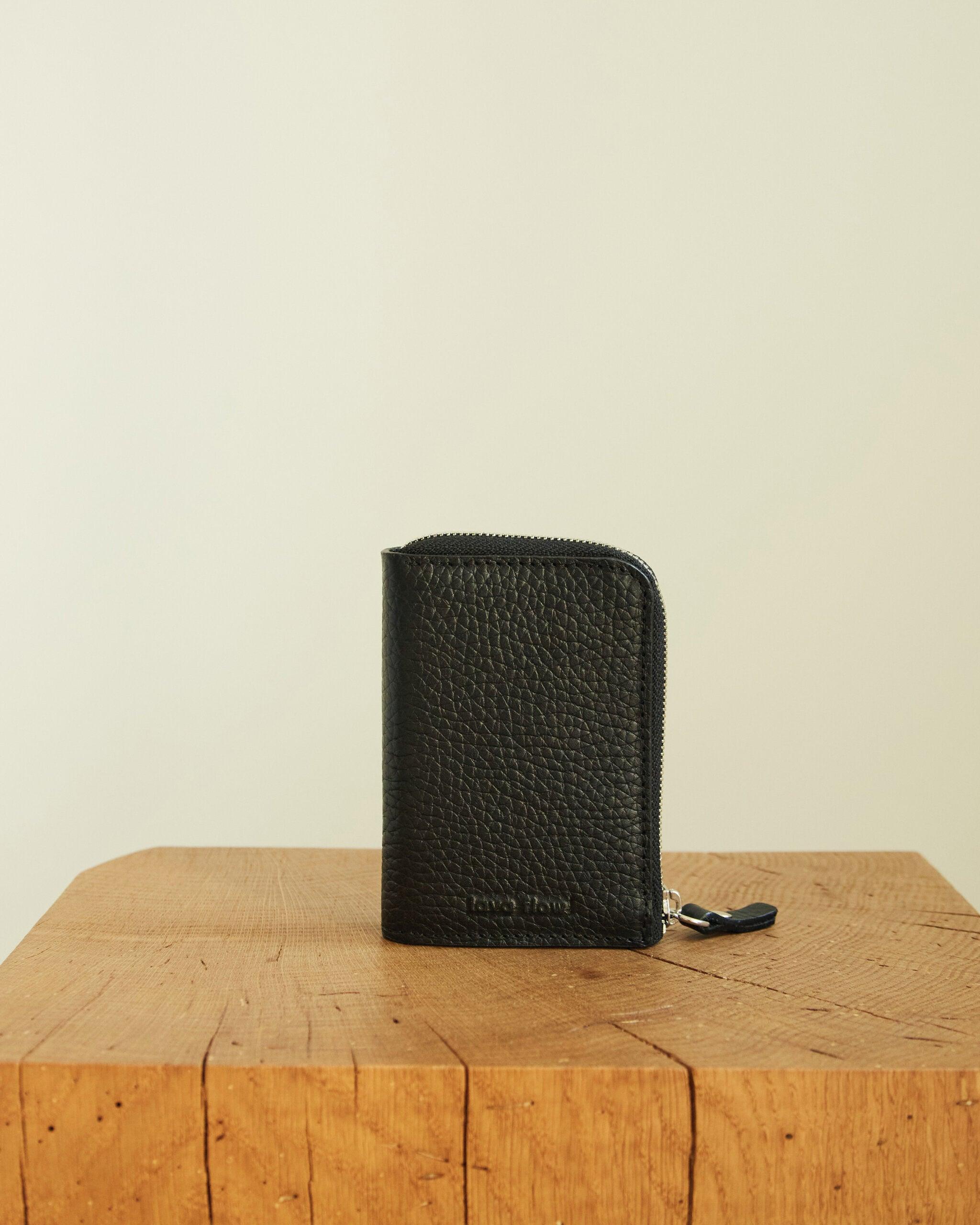 Classic Leather Wallet MACA - Black - ROODS PROJECT