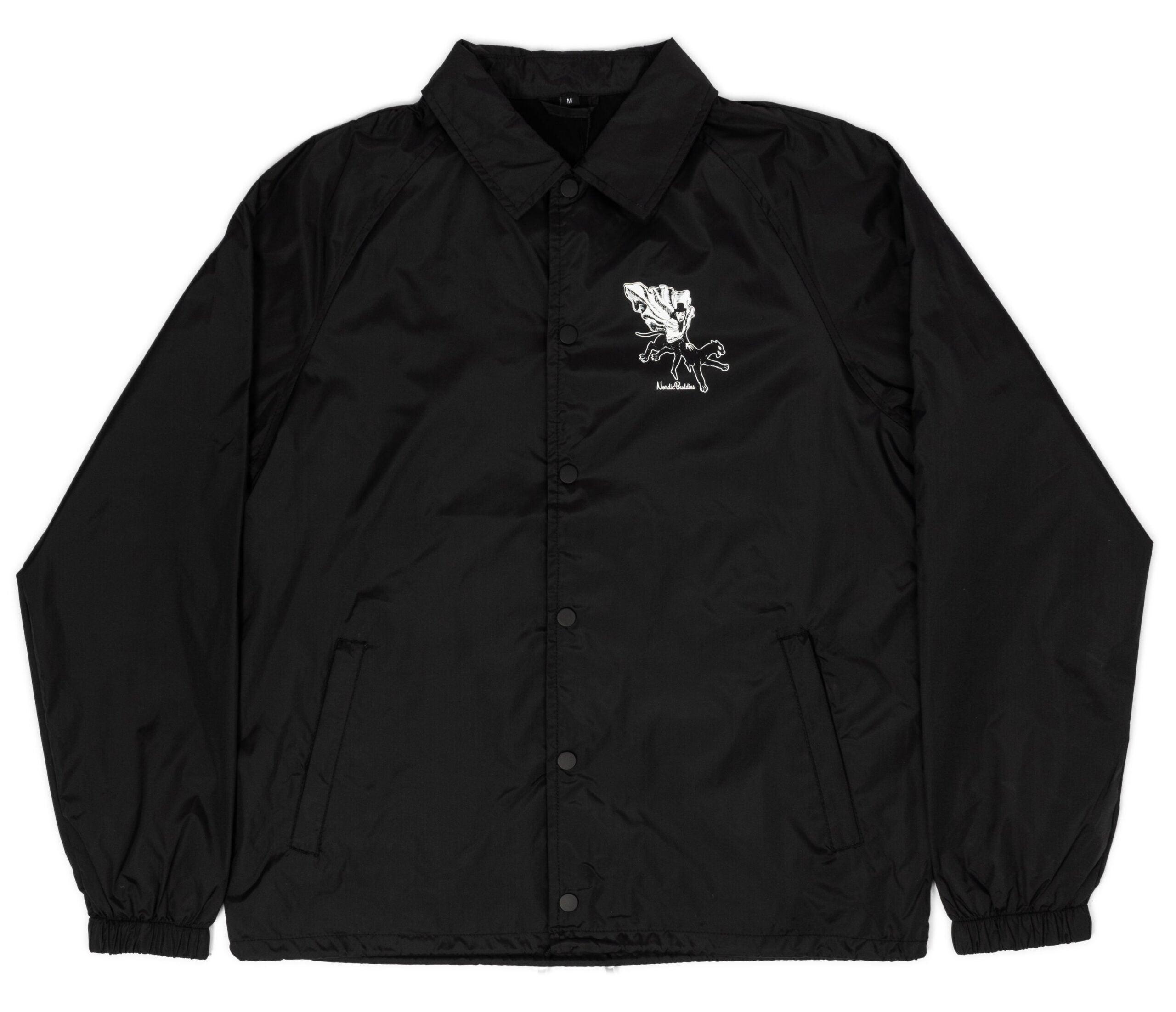 Coach Jacket The Hobgoblin - Black - ROODS PROJECT