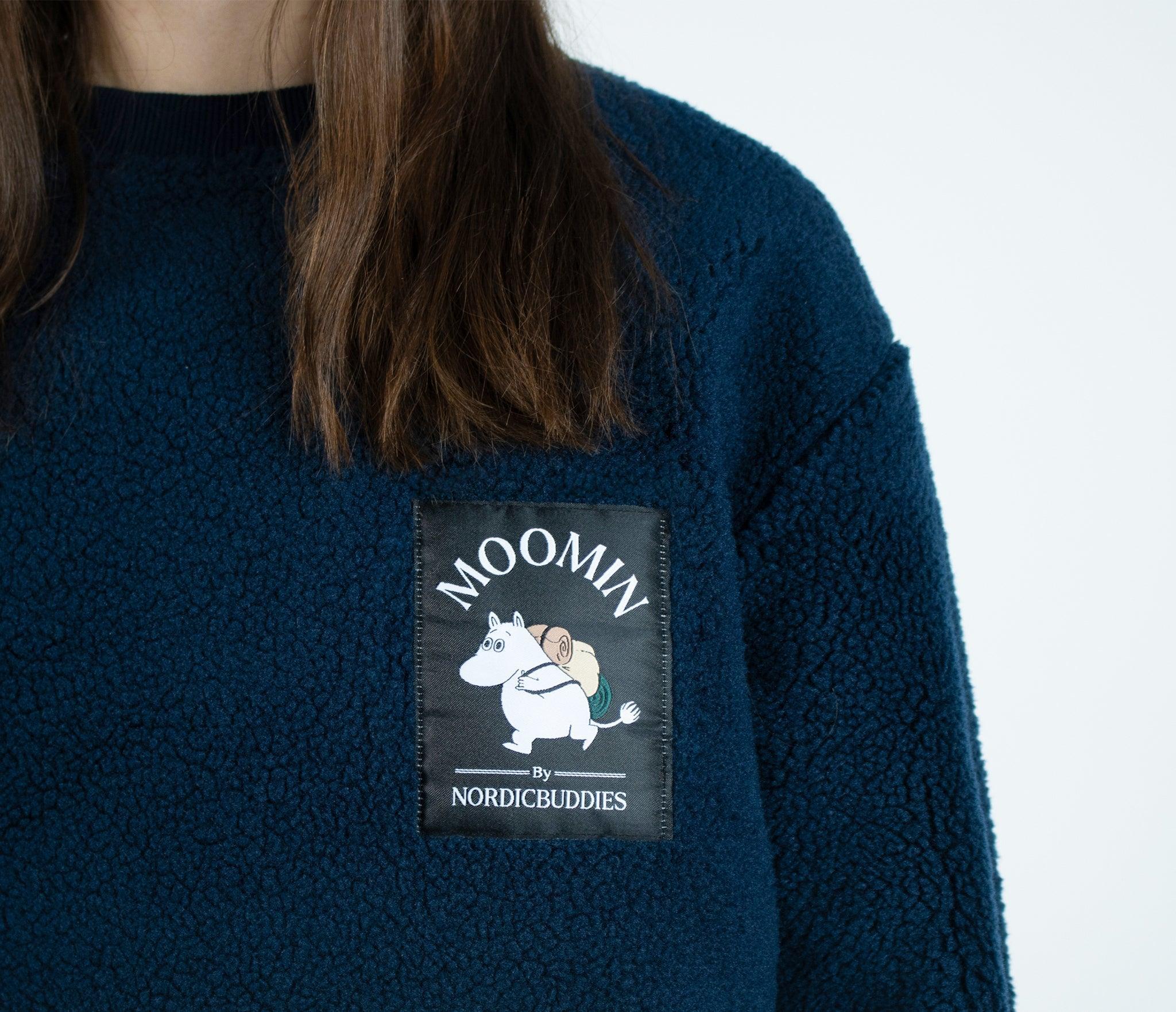 Moomintroll Adventure Fleece - Navy/White - ROODS PROJECT