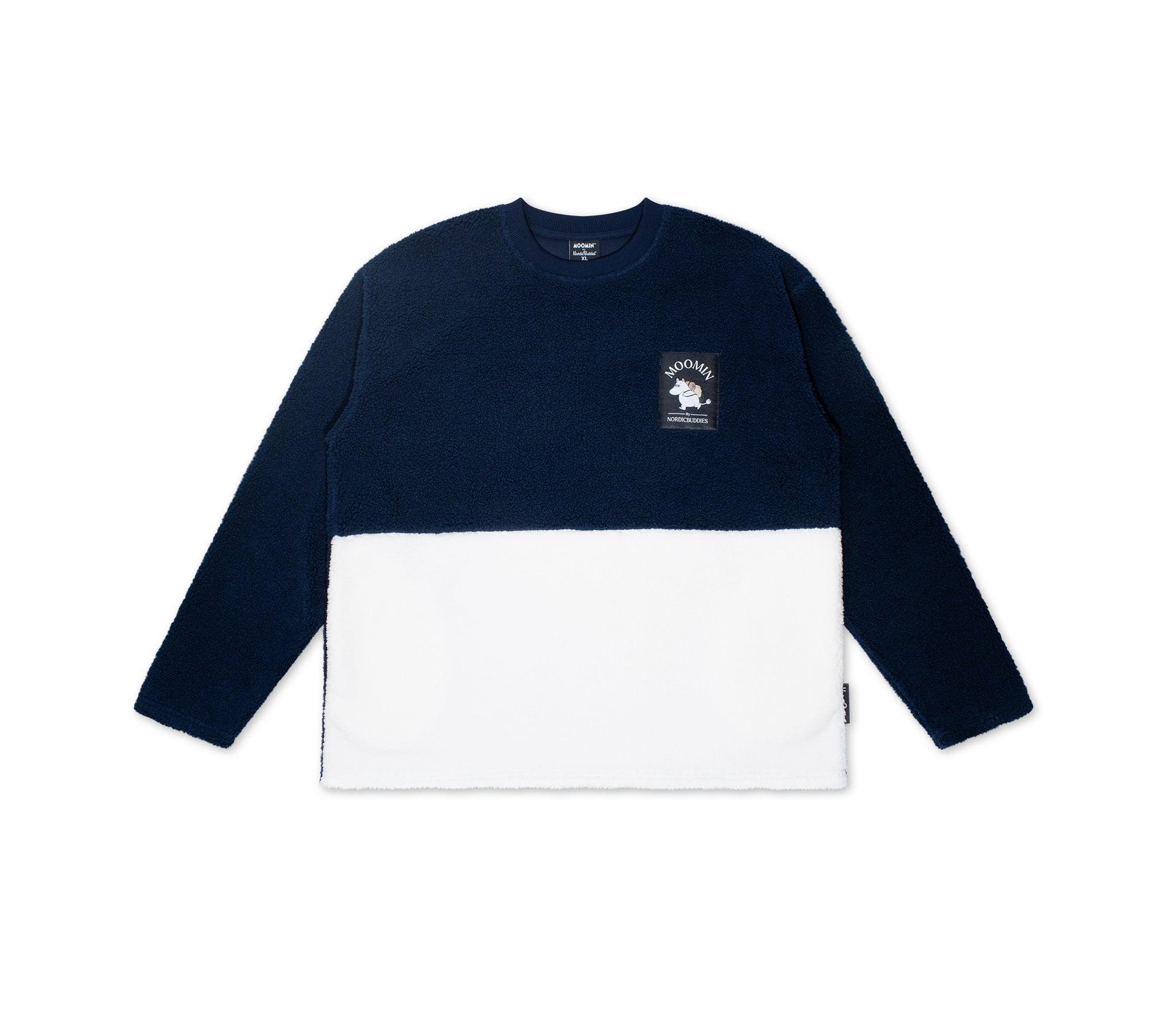 Moomintroll Adventure Fleece - Navy/White - ROODS PROJECT