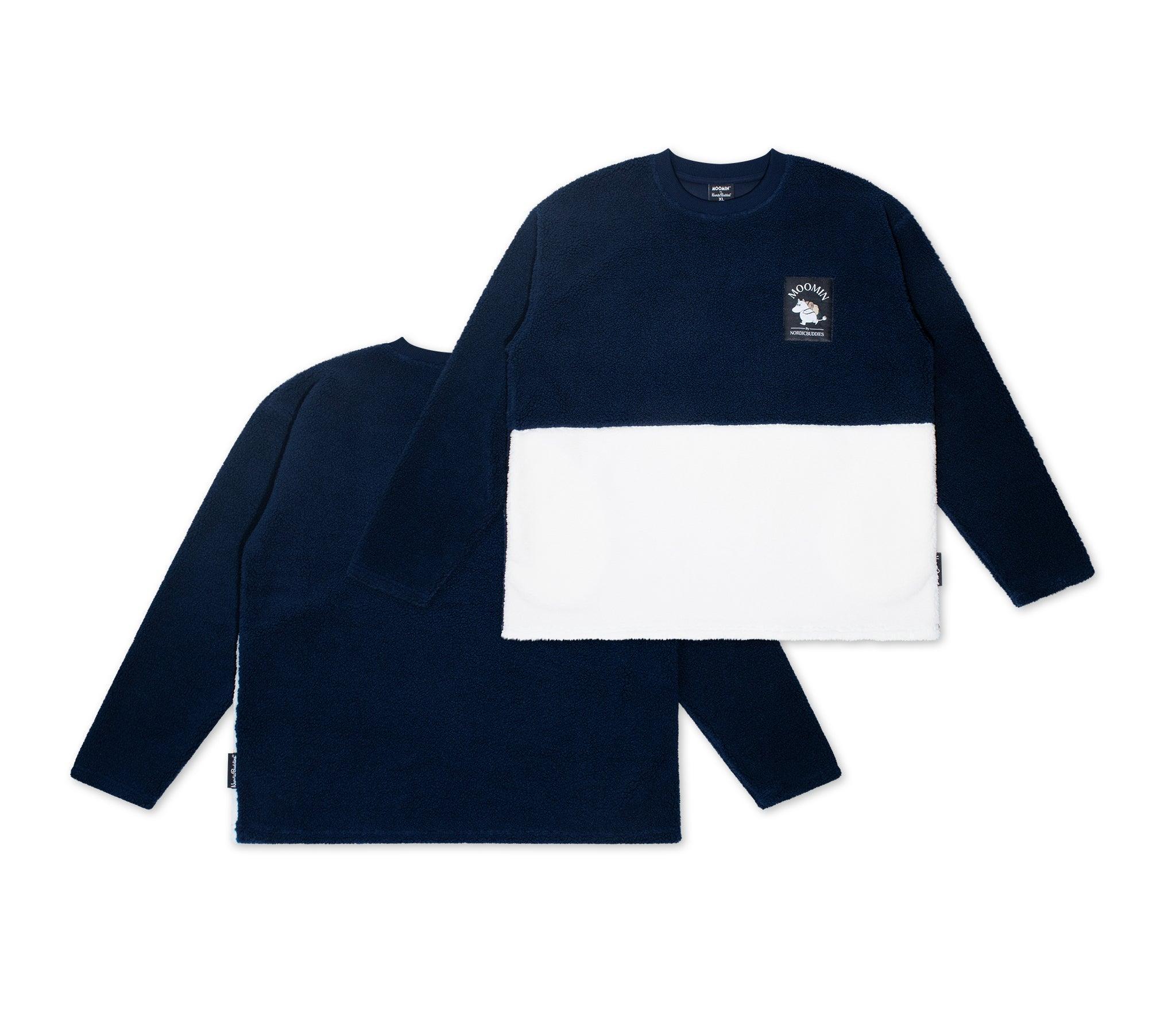 Moomintroll Adventure Fleece - Navy/White - ROODS PROJECT