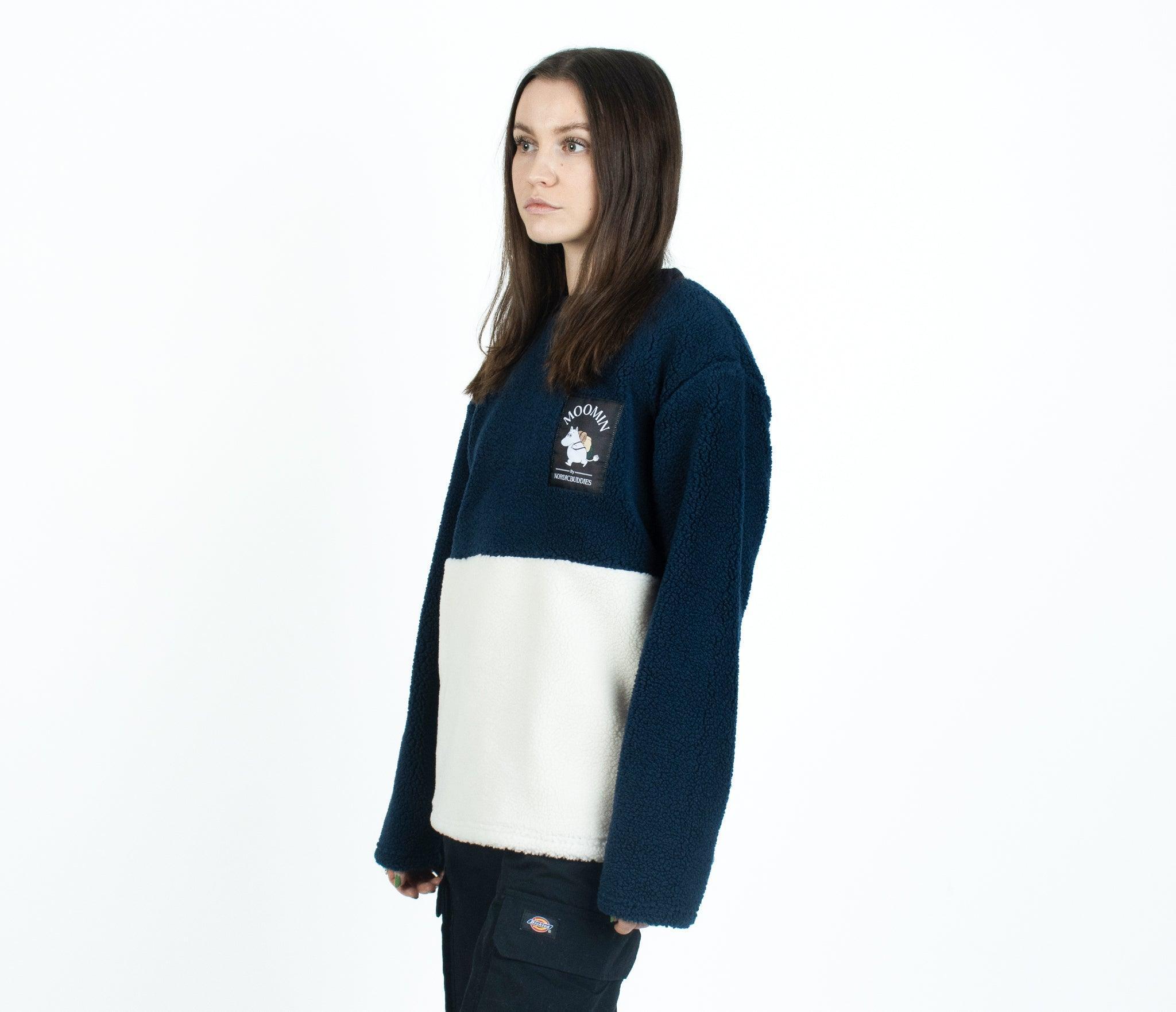 Moomintroll Adventure Fleece - Navy/White - ROODS PROJECT