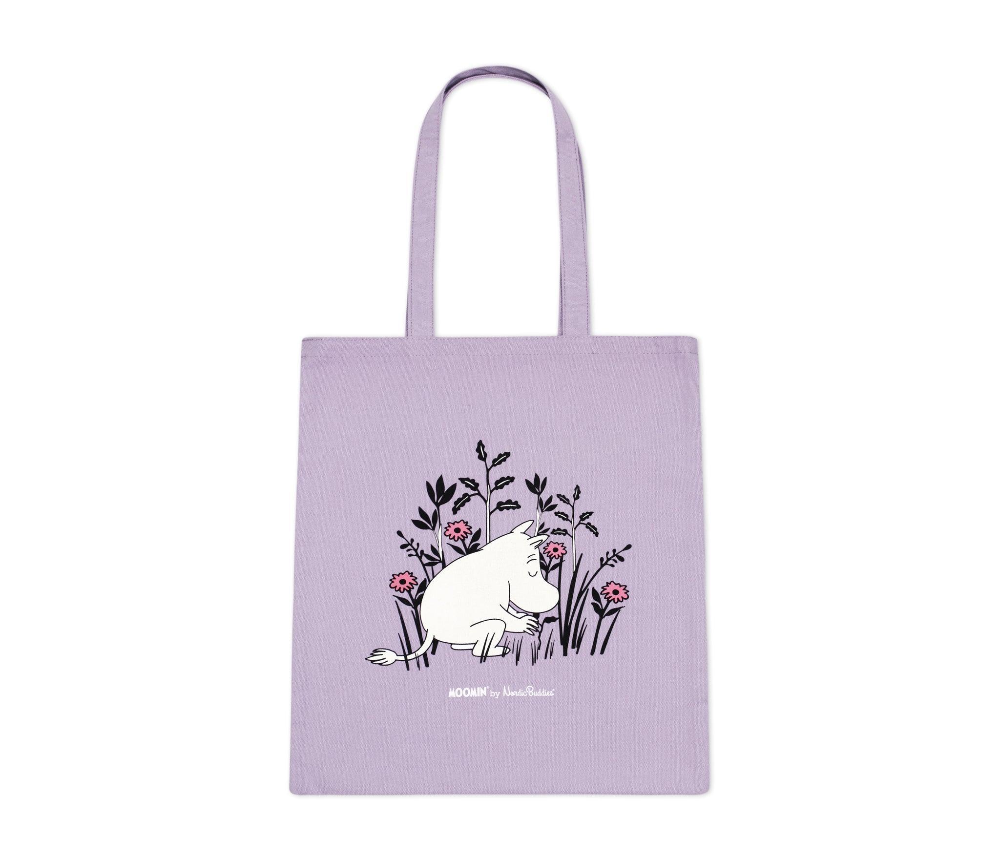 Moomintroll Tote Bag - Purple - ROODS PROJECT