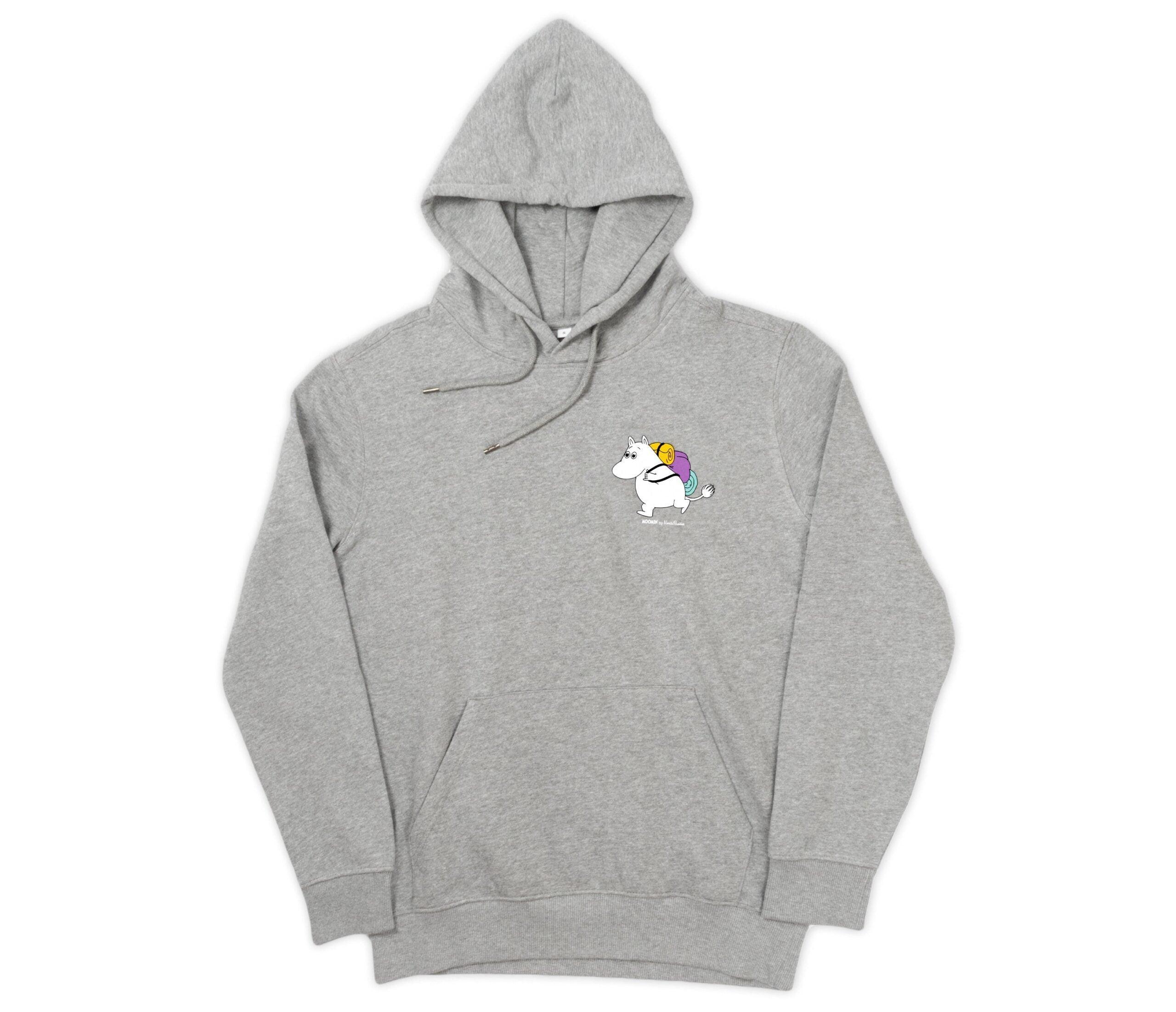 Premium Hoodie Moomintroll - Grey - ROODS PROJECT