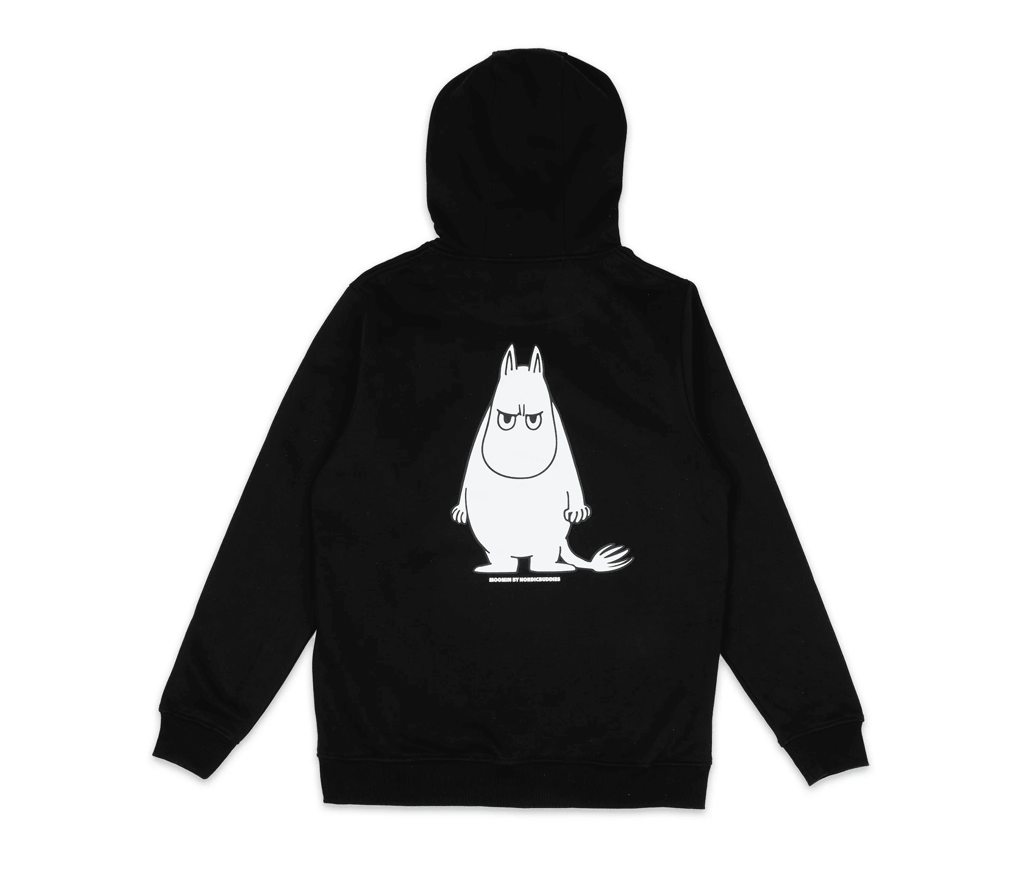 Moomintroll's Temper Hoodie Unisex - Black - ROODS PROJECT