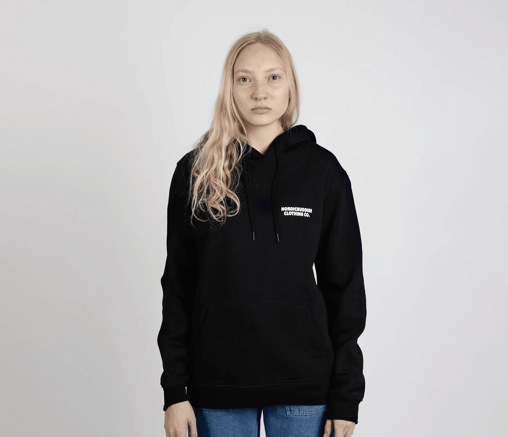 Moomintroll's Temper Hoodie Unisex - Black - ROODS PROJECT