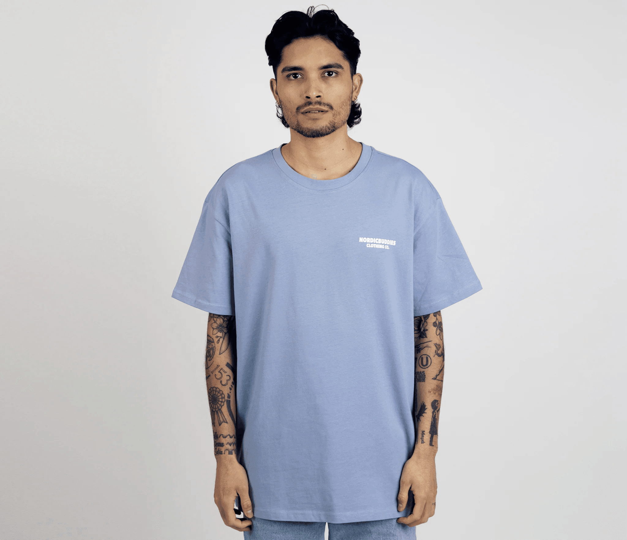 Moomintroll's Adventure T-Shirt Unisex - Blue - ROODS PROJECT