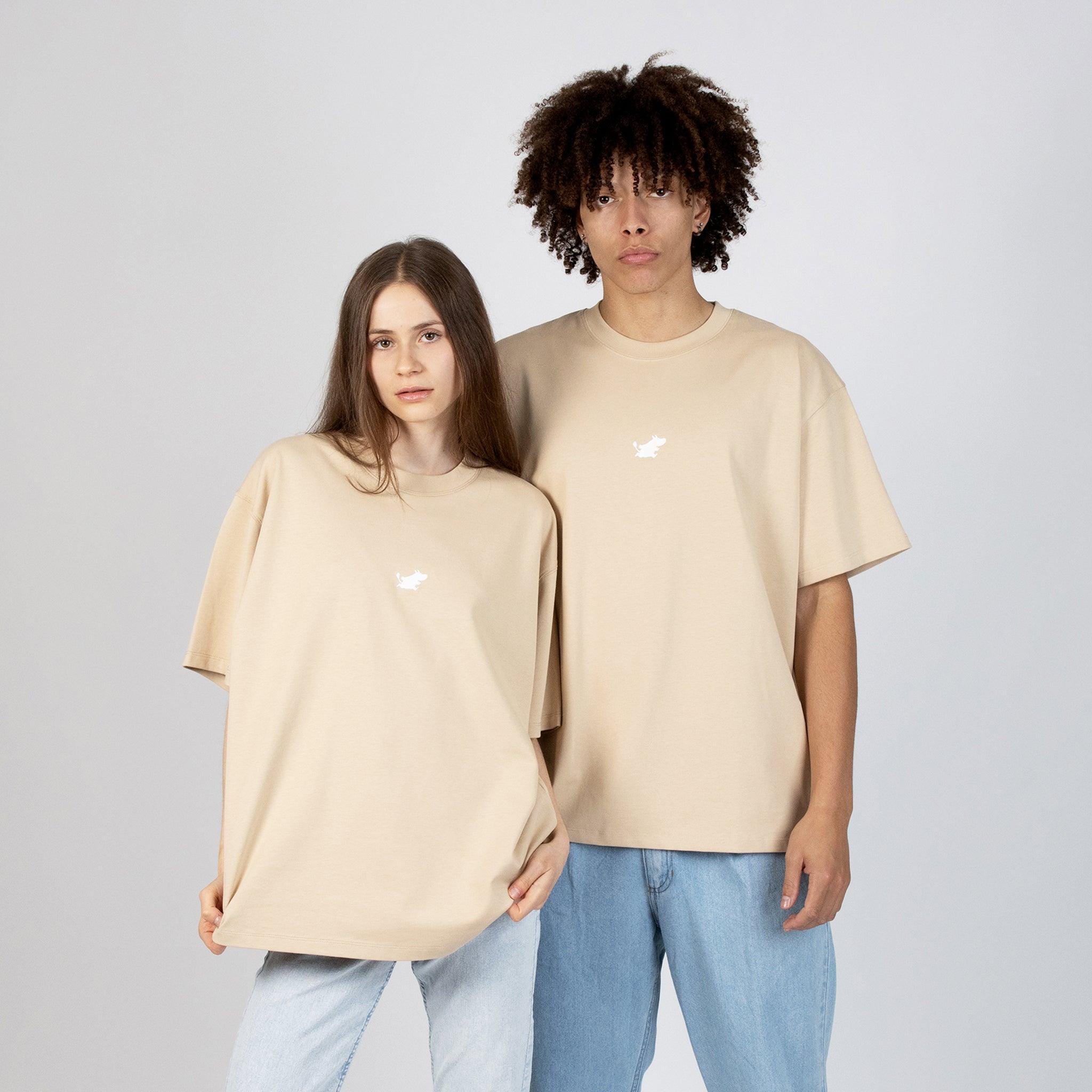Moomin Classics Heavy T-Shirt - Beige - ROODS PROJECT