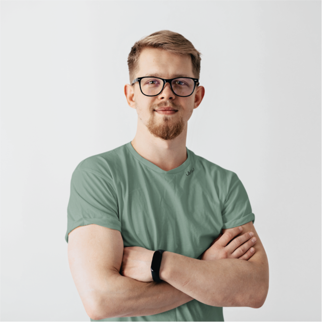 Embroidered Collar Organic Cotton T-shirt "Isa" - ROODS PROJECT