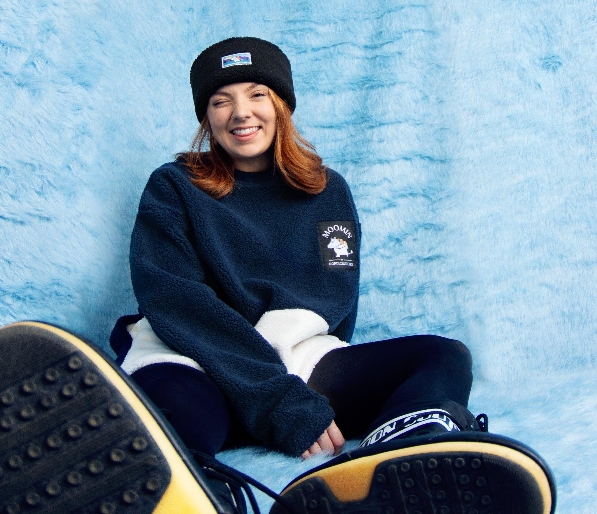 Moomintroll Adventure Fleece - Navy/White - ROODS PROJECT