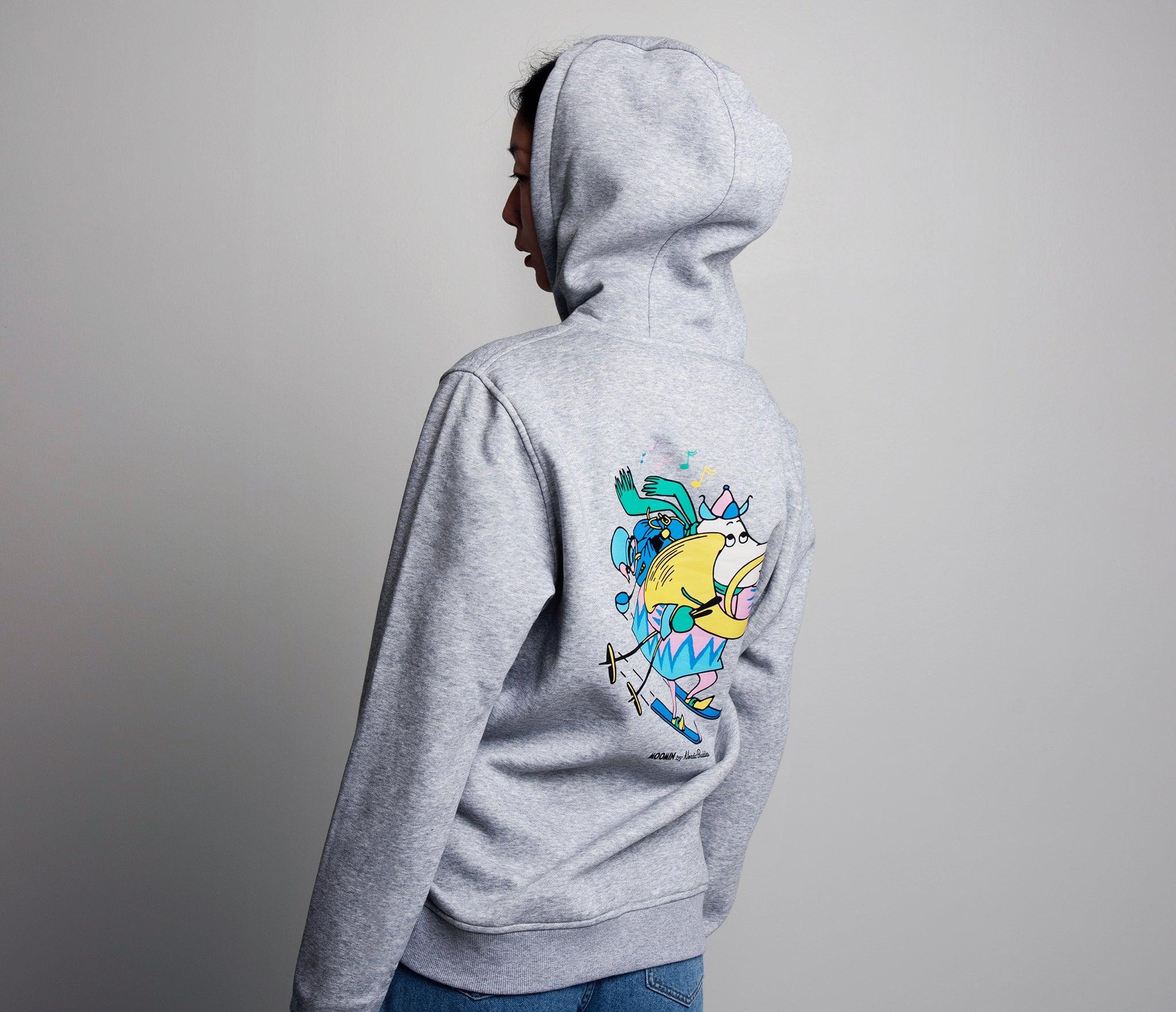 Premium Unisex Heavy Cotton Hoodie Hemulens - Grey - ROODS PROJECT