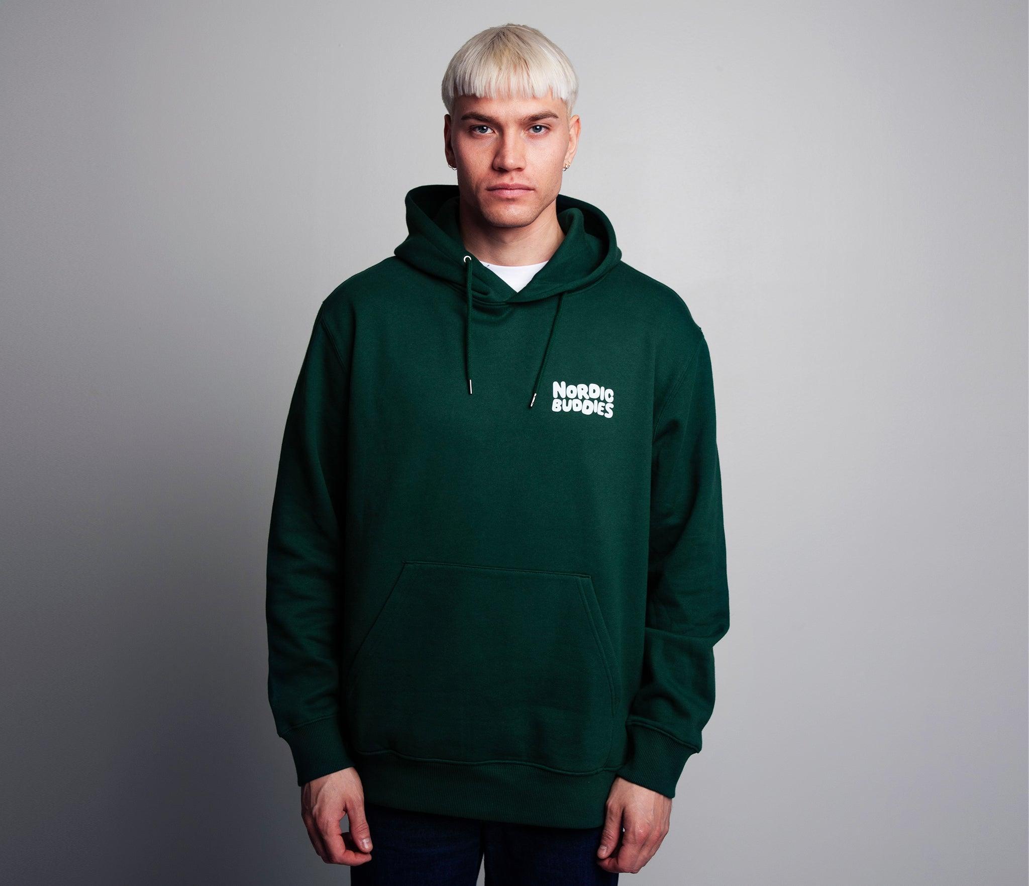 Premium Hoodie Moomin - Green - ROODS PROJECT