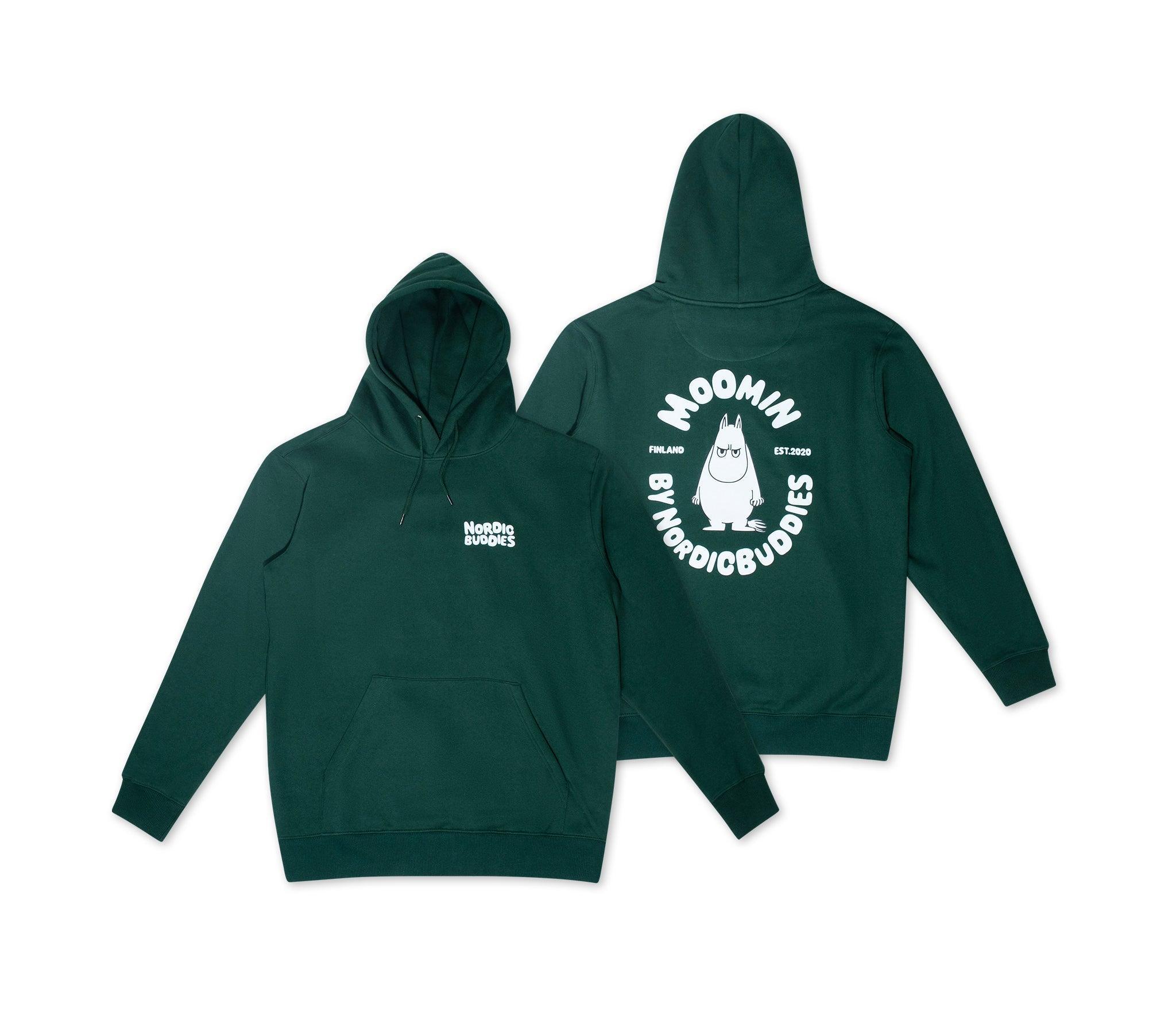 Premium Hoodie Moomin - Green - ROODS PROJECT