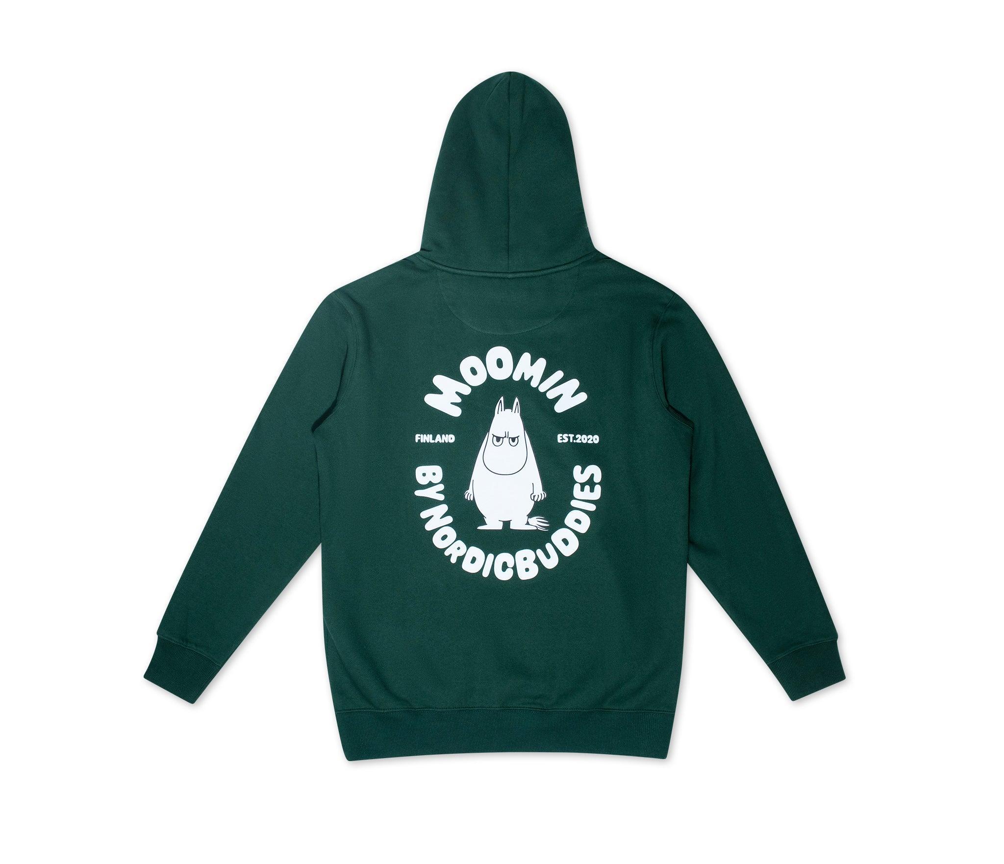 Premium Hoodie Moomin - Green - ROODS PROJECT
