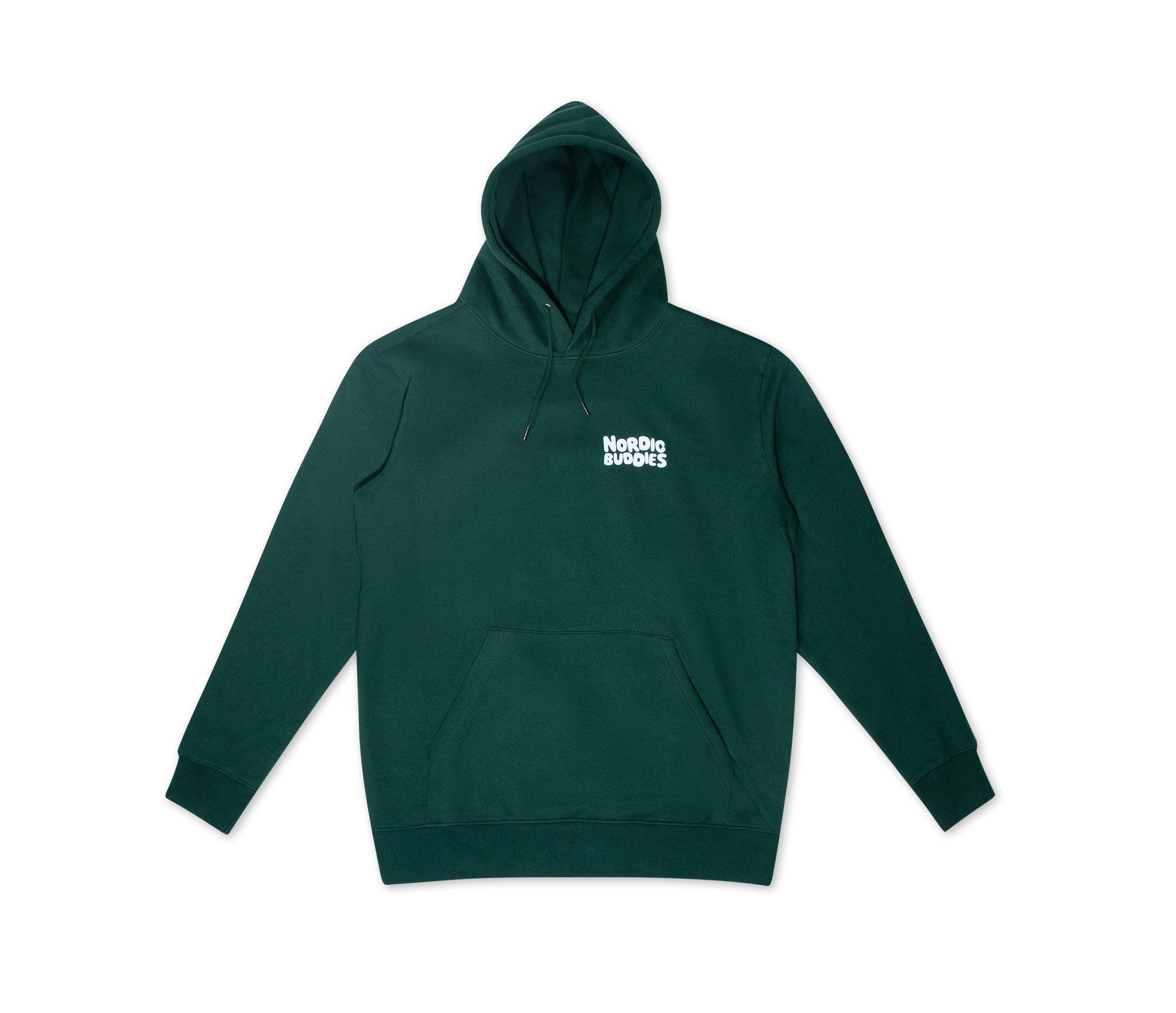 Premium Hoodie Moomin - Green - ROODS PROJECT