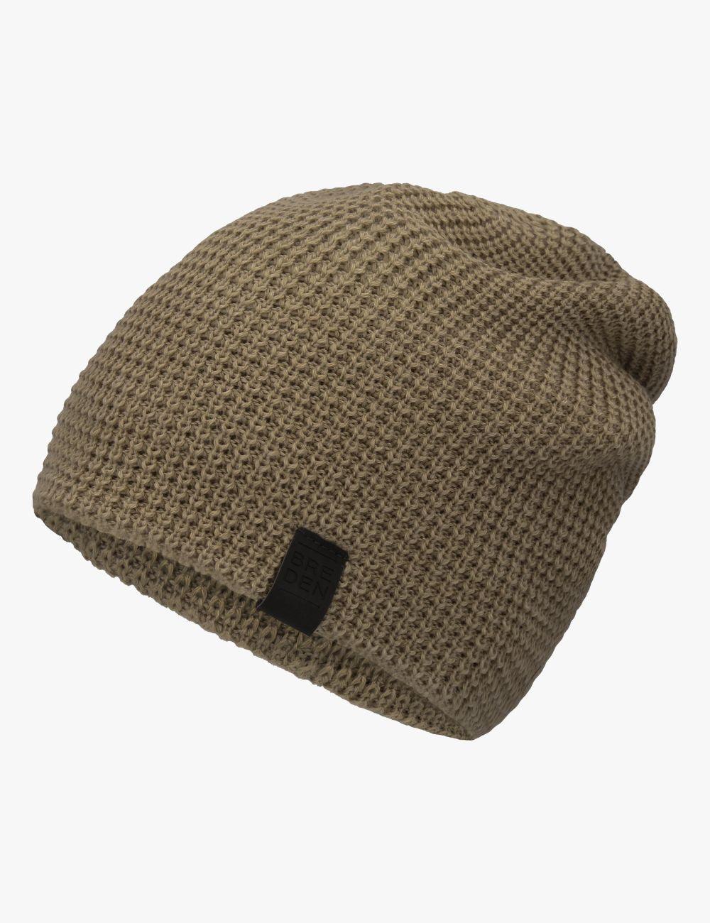 Knitted 100% Merino Wool Cap WULF - ROODS PROJECT