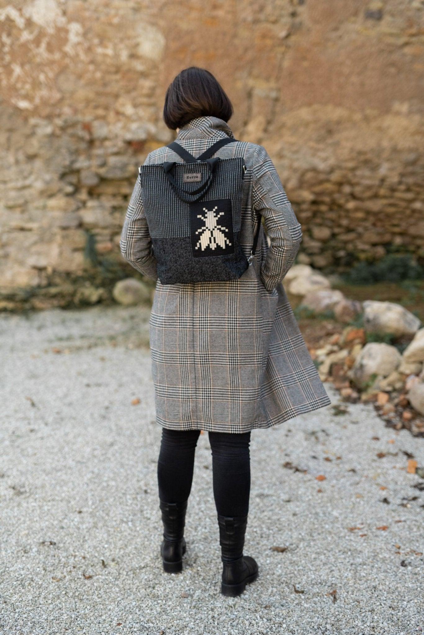 Black 3in1 bag ADELE - ROODS PROJECT