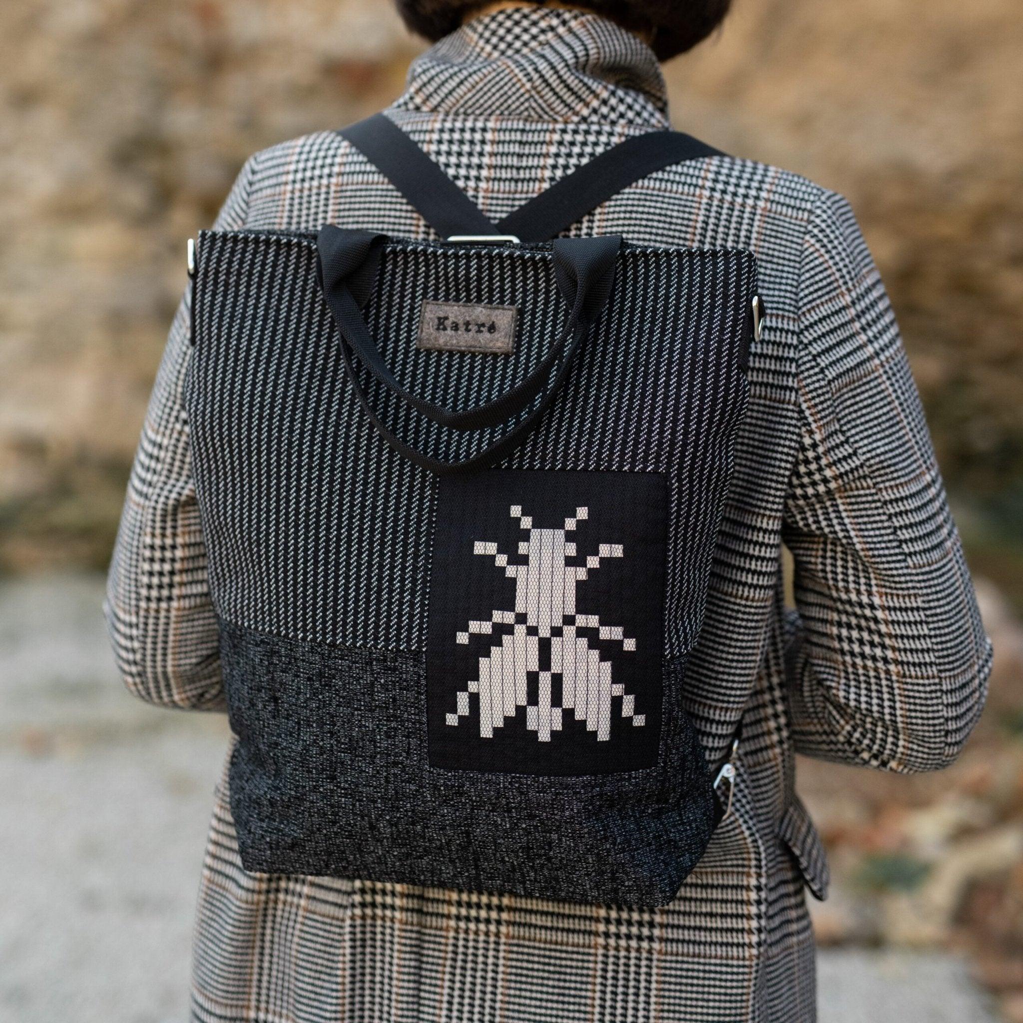 Black 3in1 bag ADELE - ROODS PROJECT