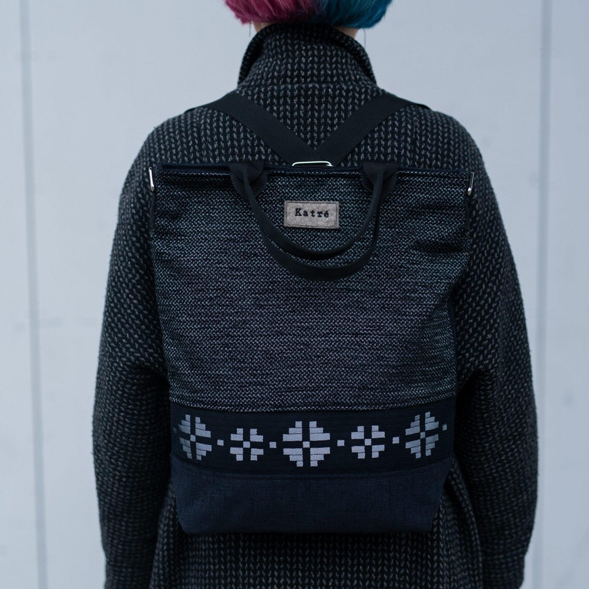 Black 3in1 bag LIISE - ROODS PROJECT