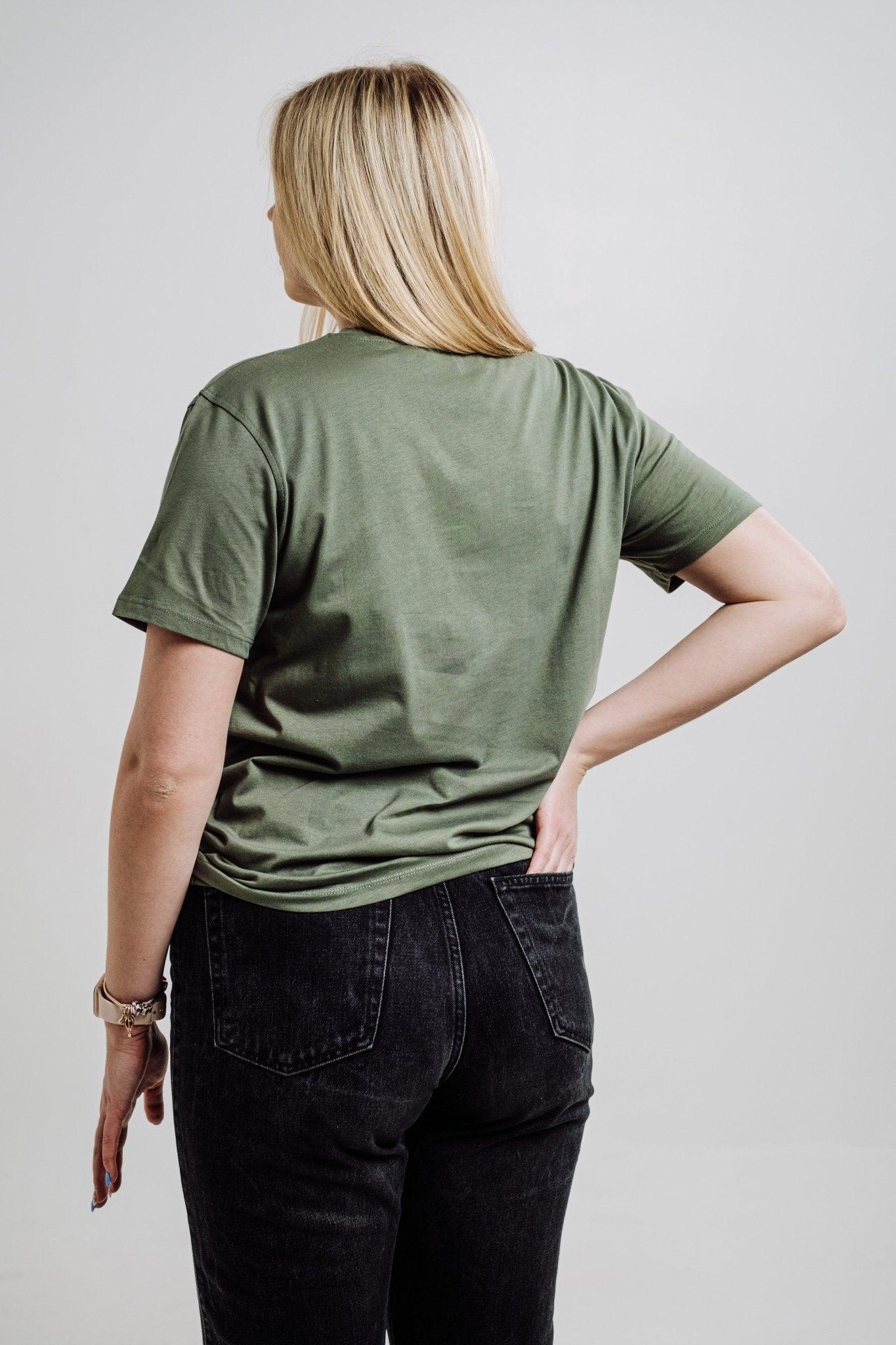 Deer T-shirt - Khaki - ROODS PROJECT