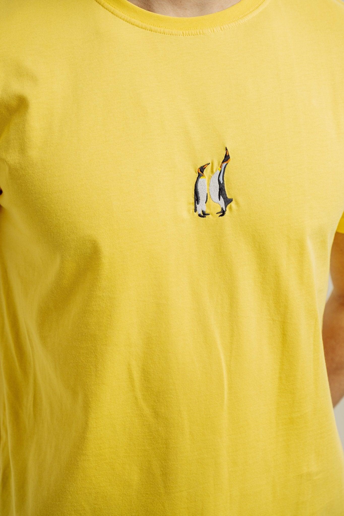Emperor Penguin T-shirt - Yellow - ROODS PROJECT