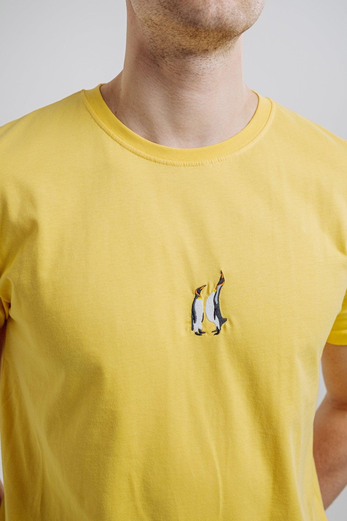 Emperor Penguin T-shirt - Yellow - ROODS PROJECT