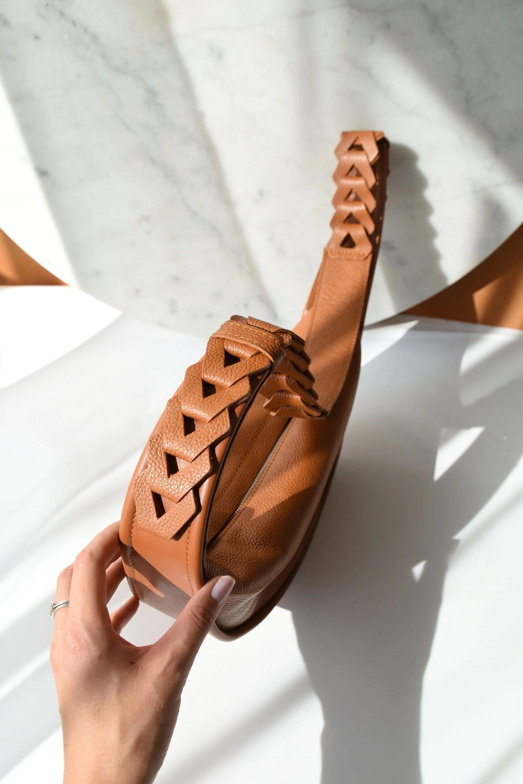 Flora Leather Bag - ROODS PROJECT