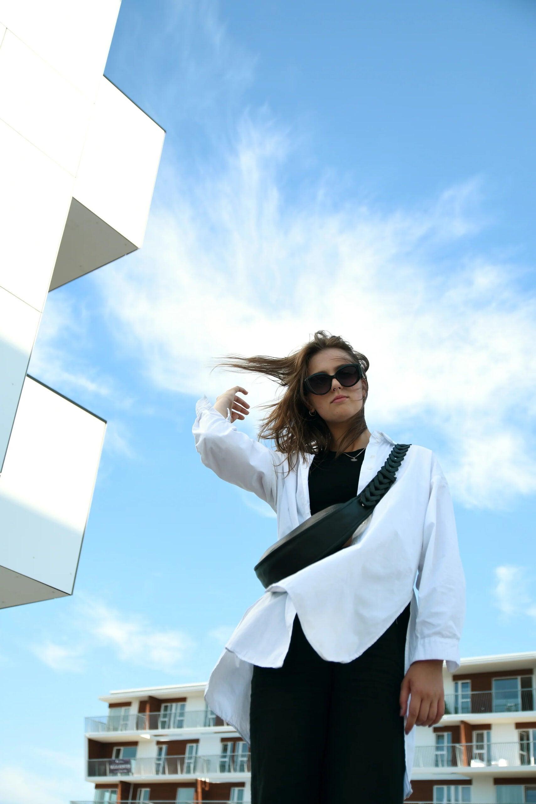 Flora Leather Bag - ROODS PROJECT