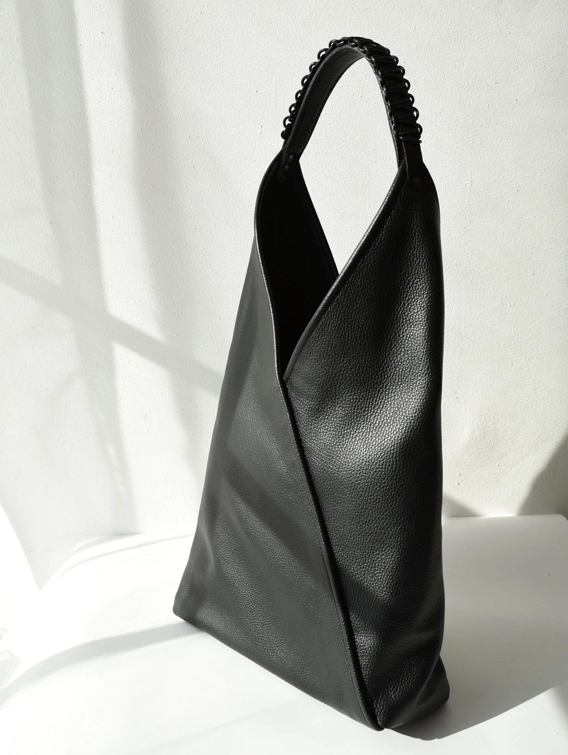 Leather Tote Bag Ateena - ROODS PROJECT