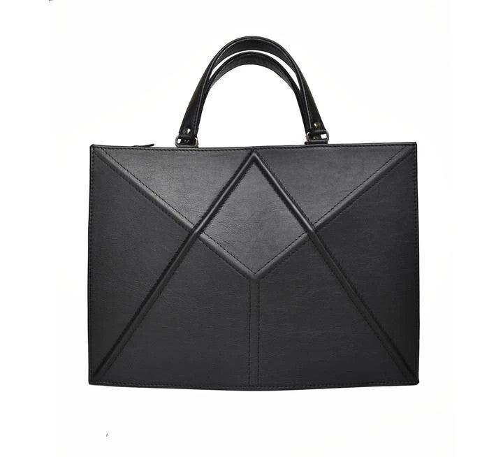 FACET handbag - Black - ROODS PROJECT