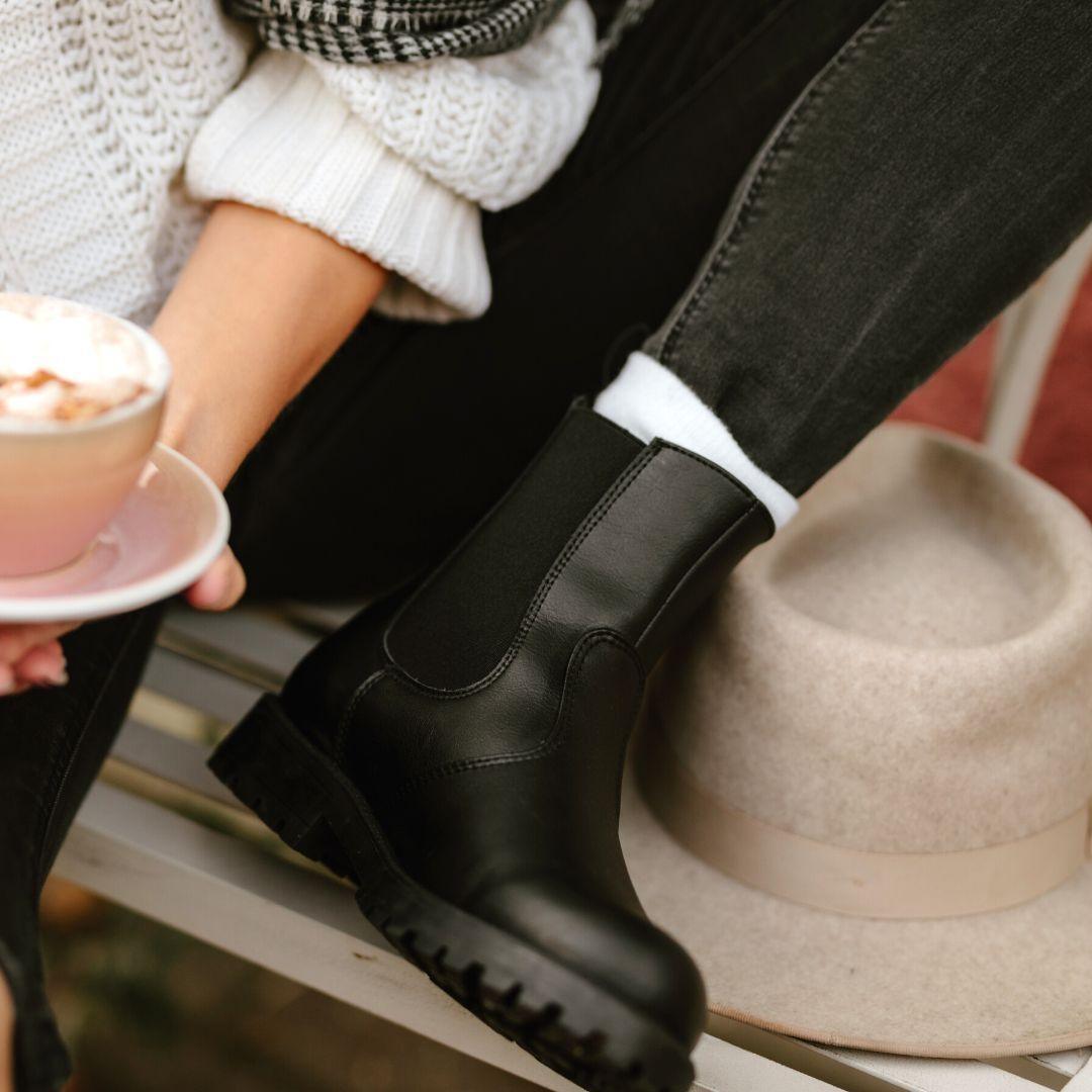 KIRA 3.0 Chelsea Boots - Black - ROODS PROJECT