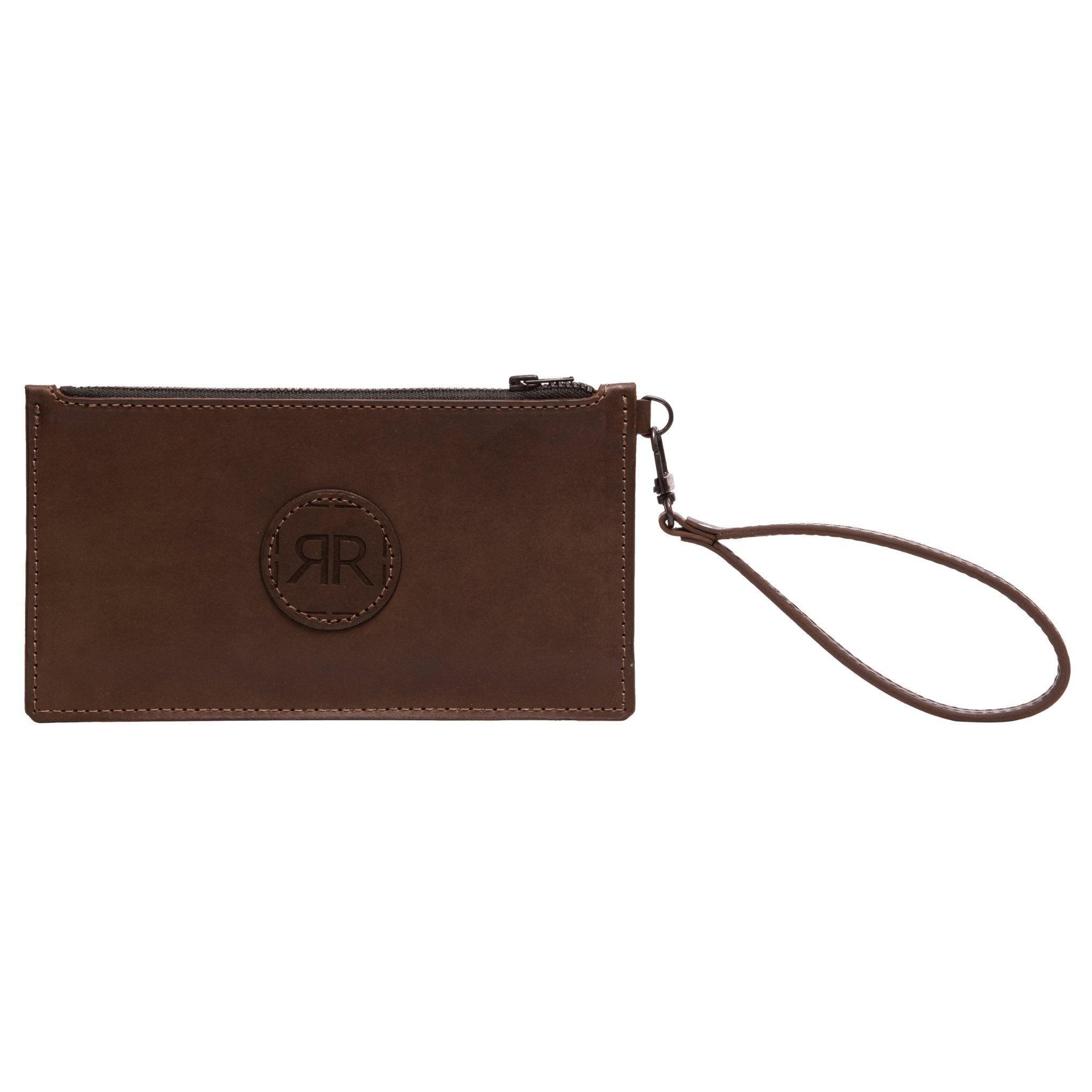 Leather Wristlet Wallet - ROODS PROJECT