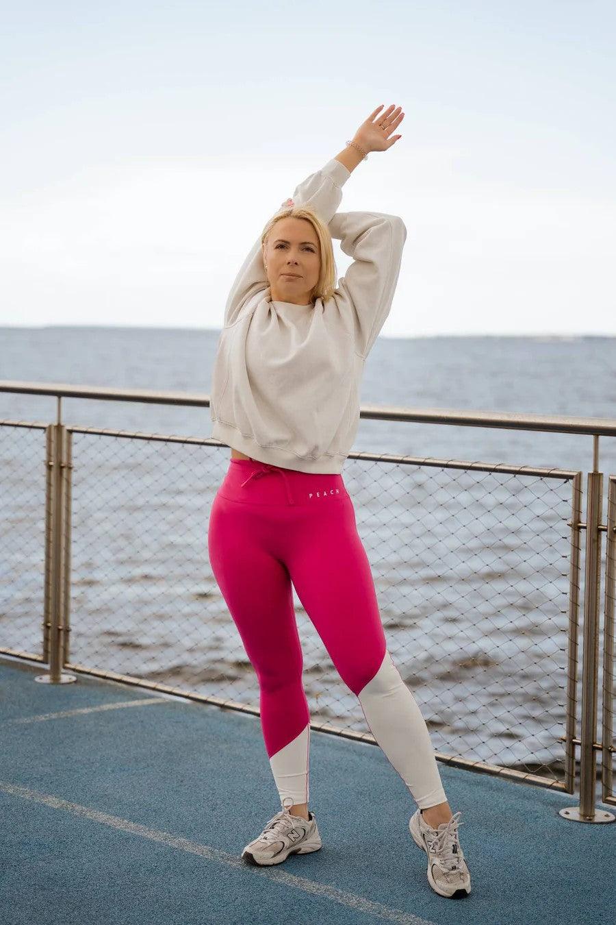 Leggings 'Raspberry Dream' - ROODS PROJECT