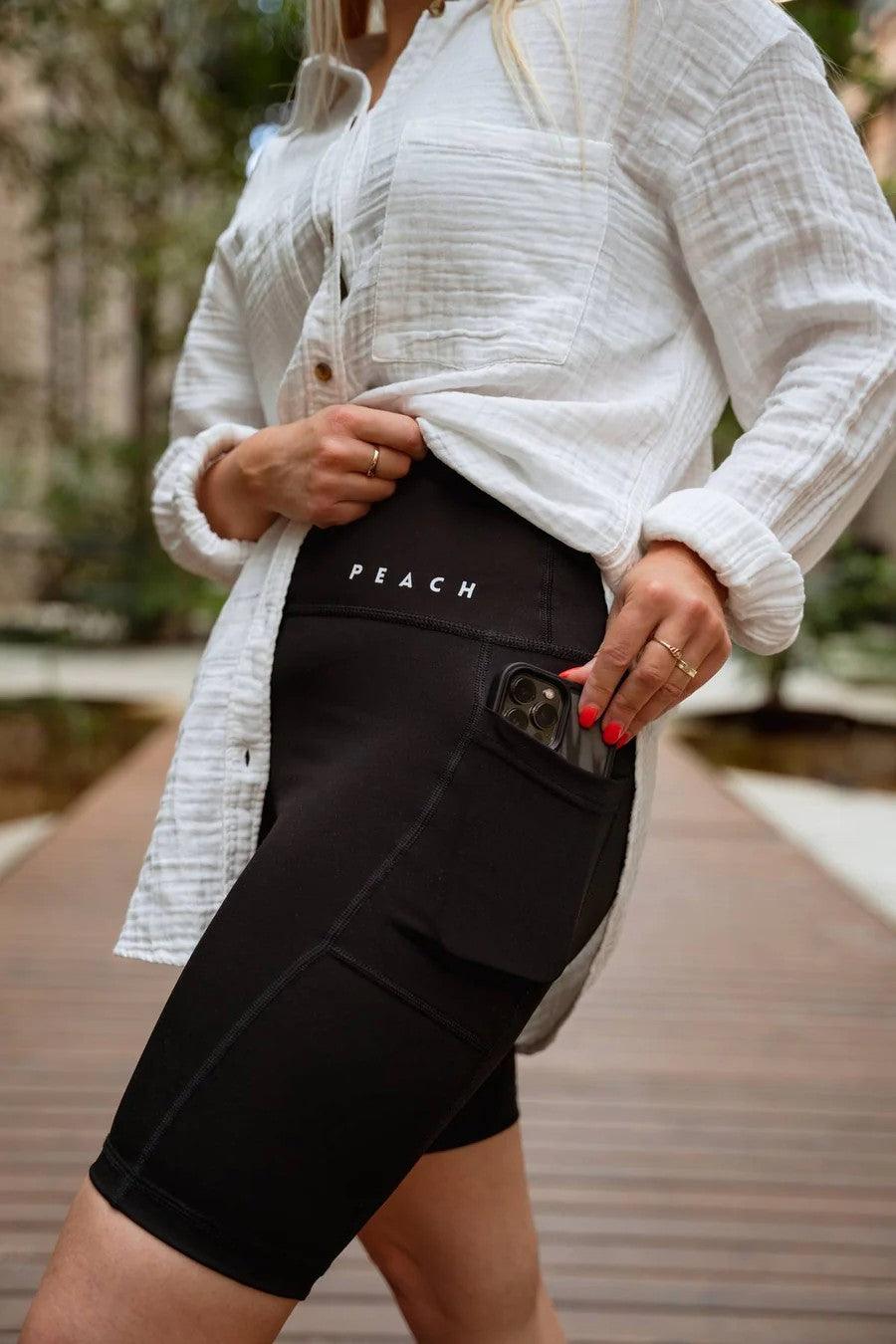 Biker Shorts - Black - ROODS PROJECT