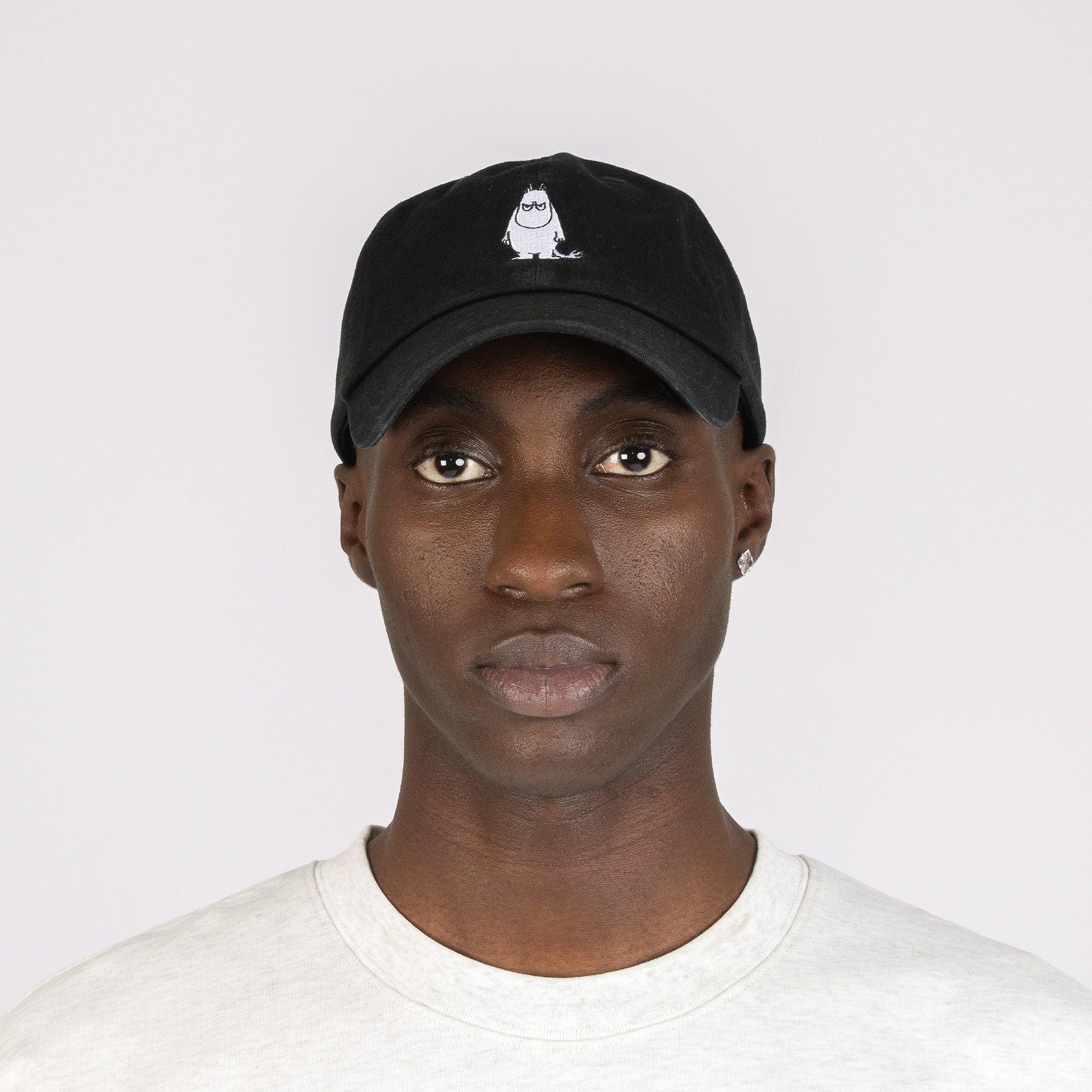 Grumpy Moomintroll Dad Cap Adult - Black - ROODS PROJECT