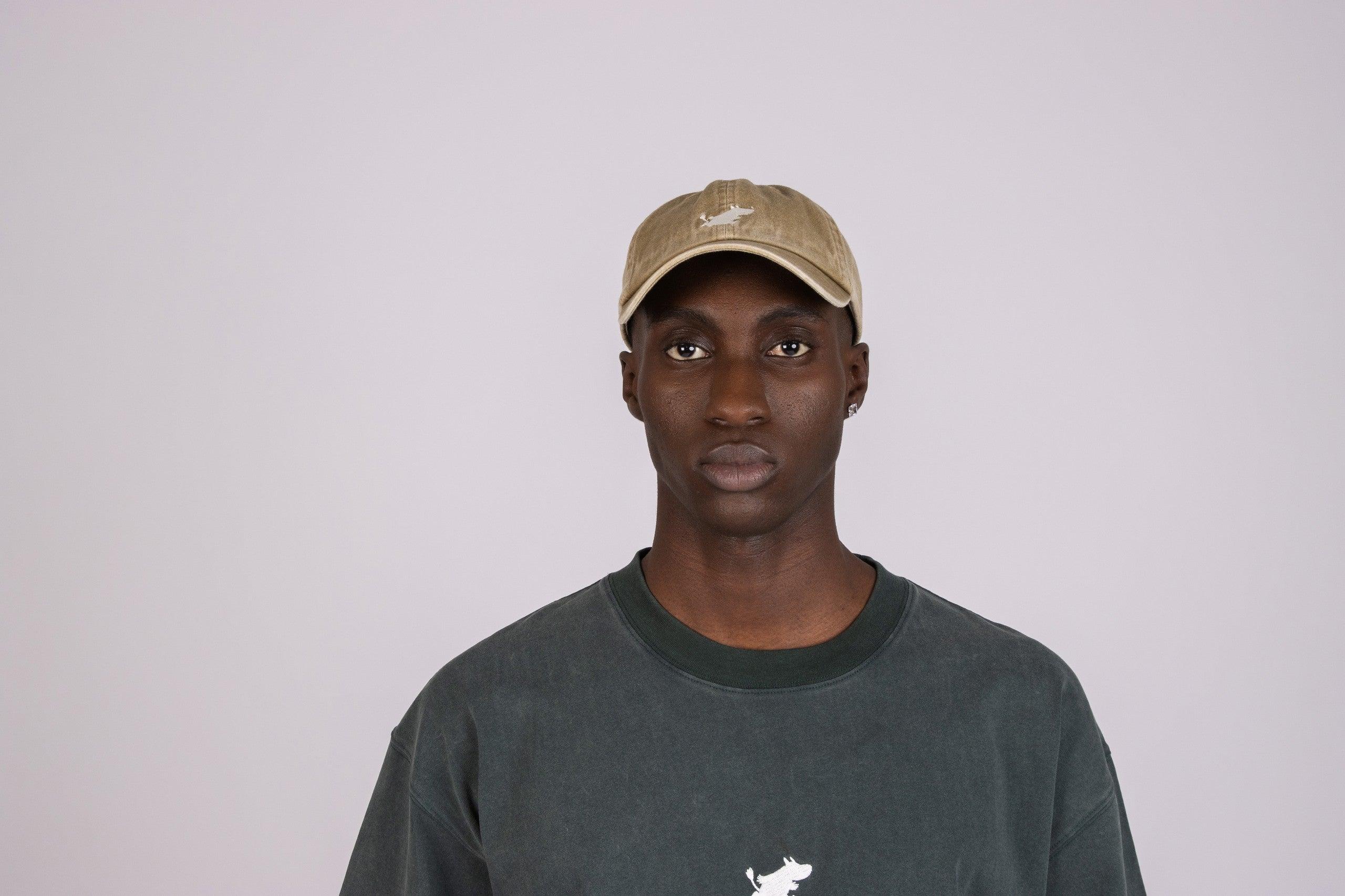 Moomin Classics Denim Dad Cap - Khaki - ROODS PROJECT