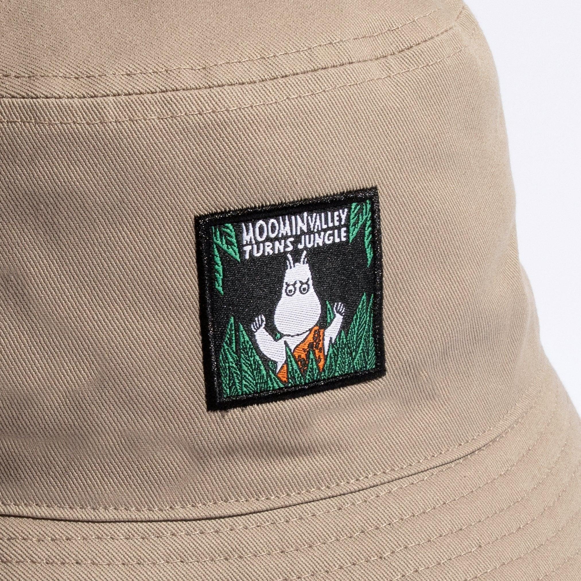 Moomin Jungle Adult Bucket Hat - Beige - ROODS PROJECT