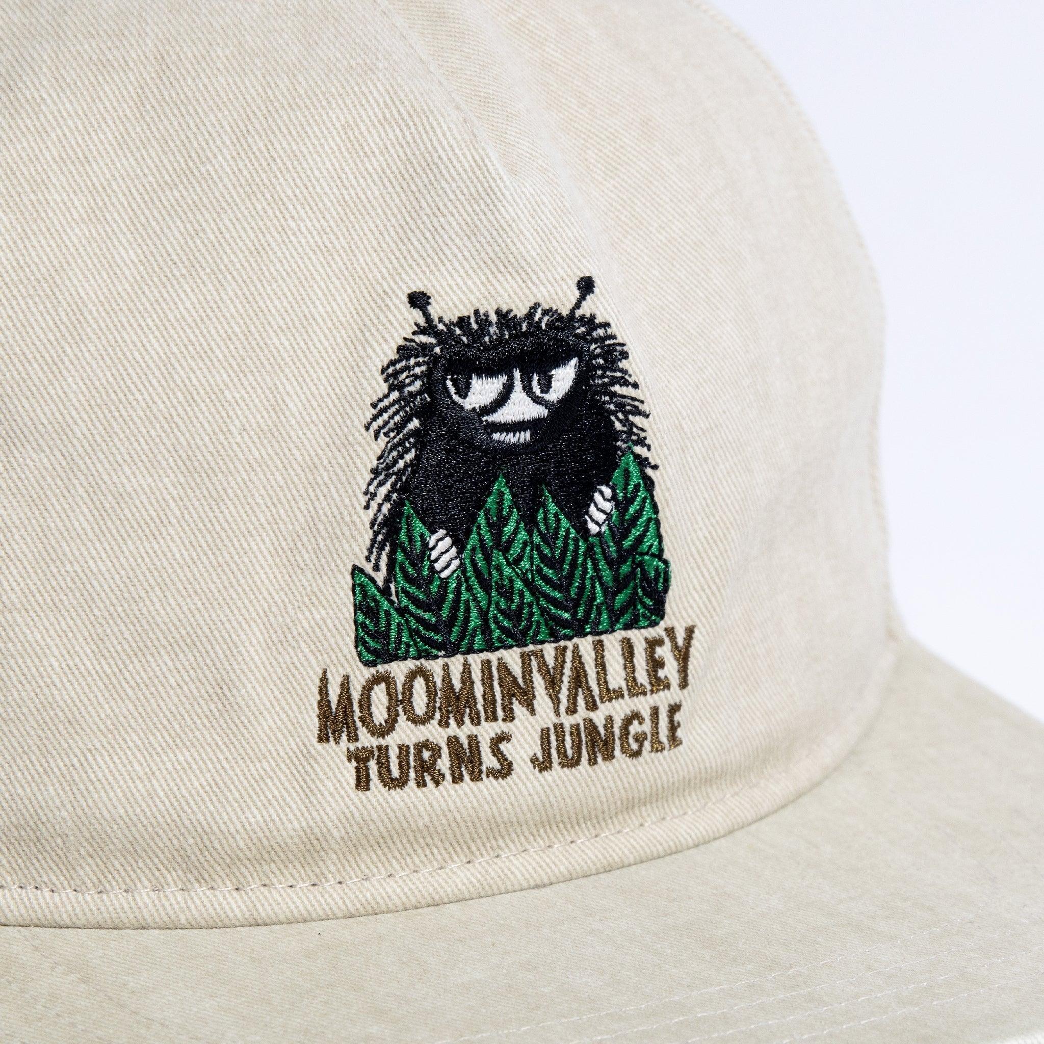 Moomin Washed Denim Adult Cap - Denim Beige - ROODS PROJECT
