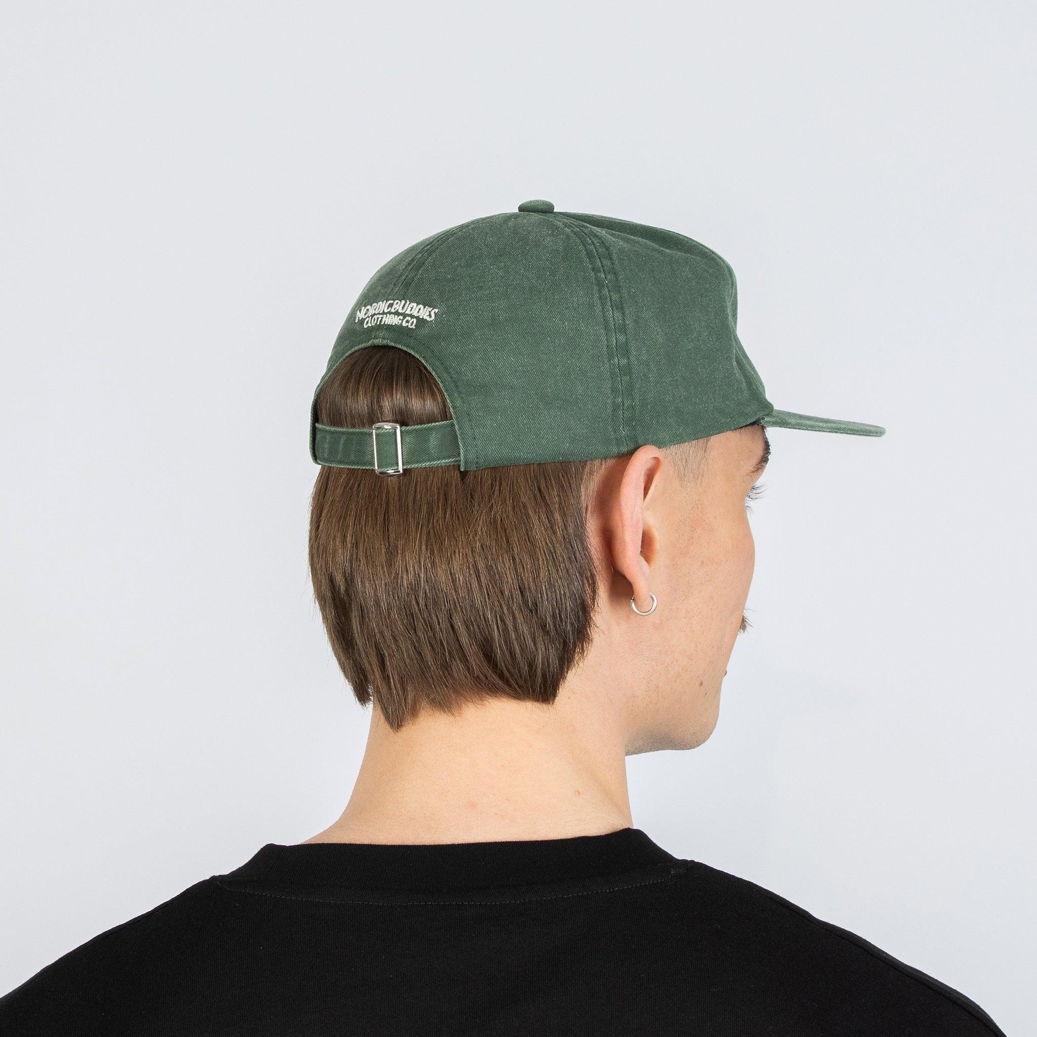 Moomin Washed Denim Adult Cap - Denim Green - ROODS PROJECT
