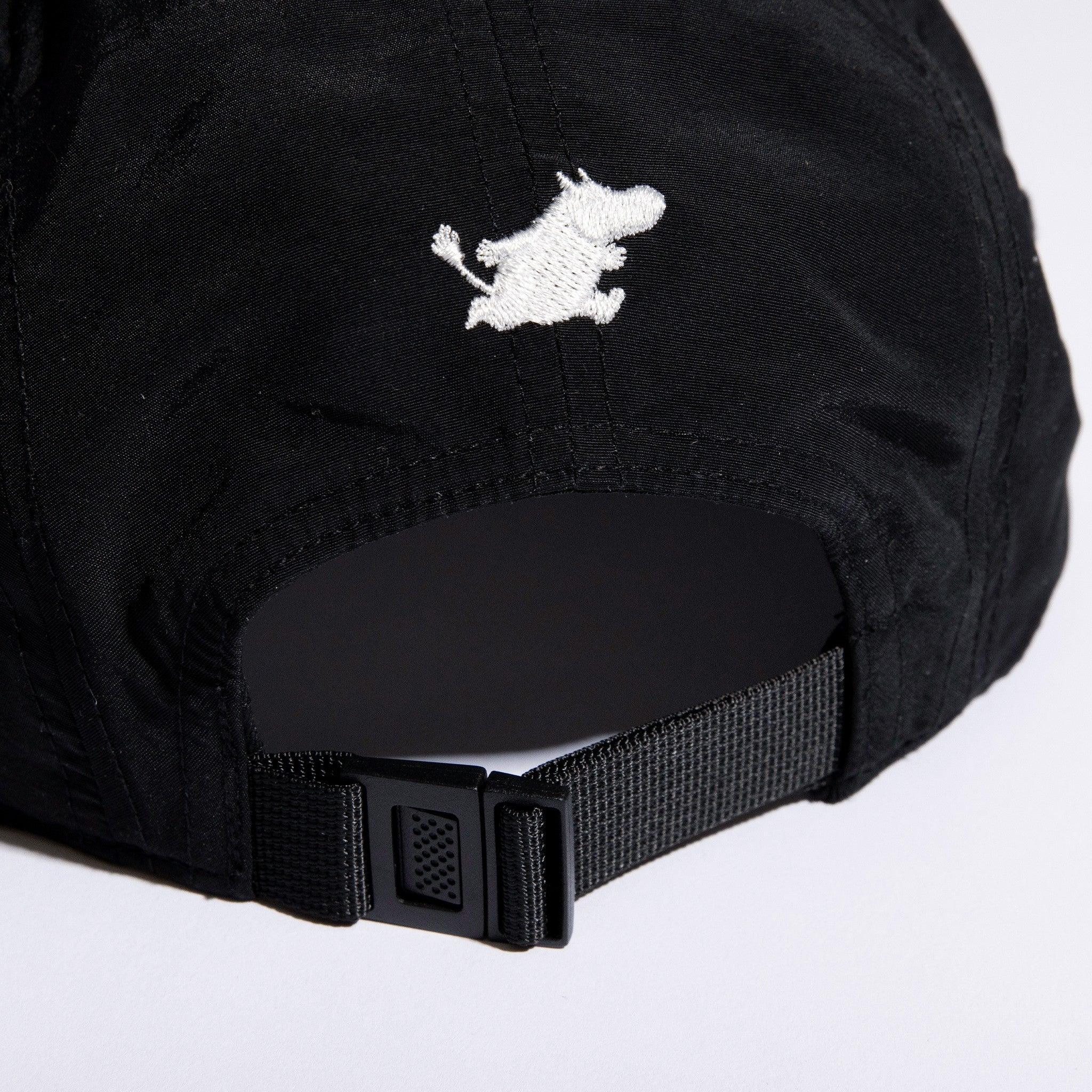 Moomintroll Adventure Nylon 5-panel Cap - Black - ROODS PROJECT