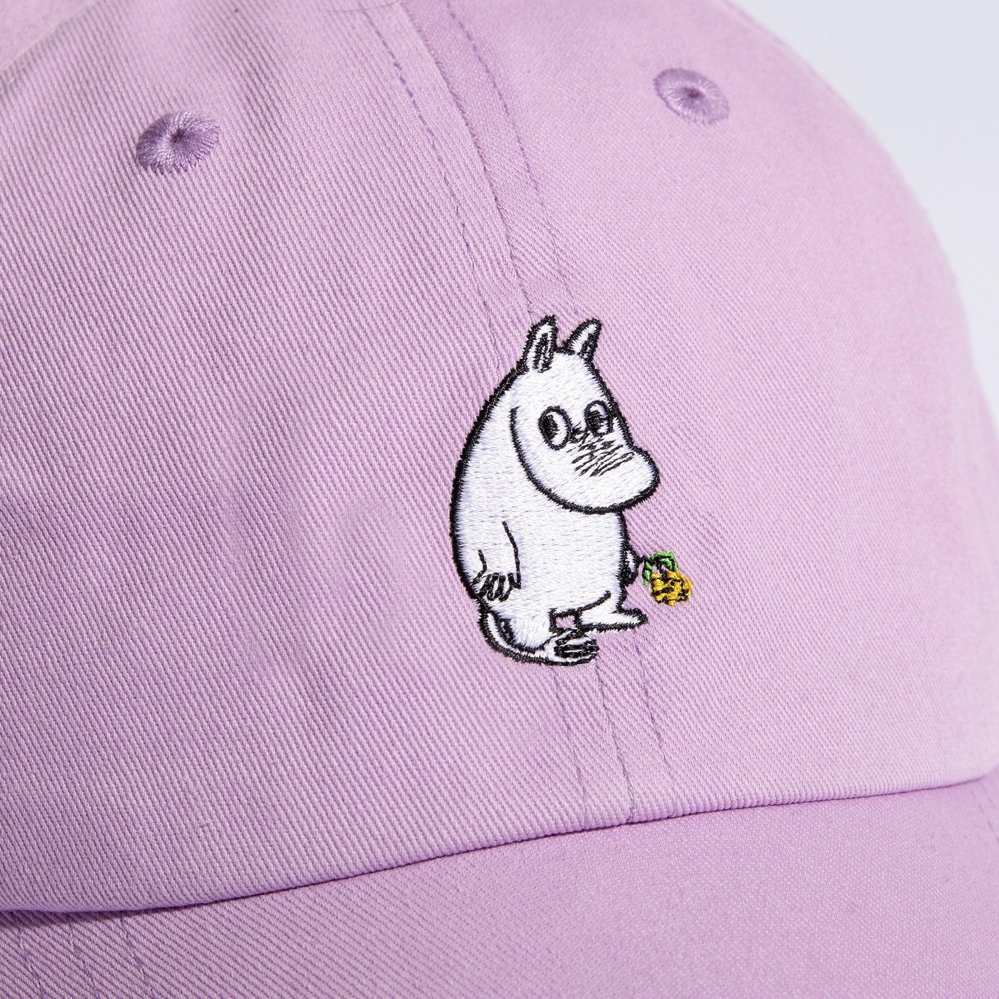 Moomintroll Flower Dad Cap Adult - Lavender - ROODS PROJECT